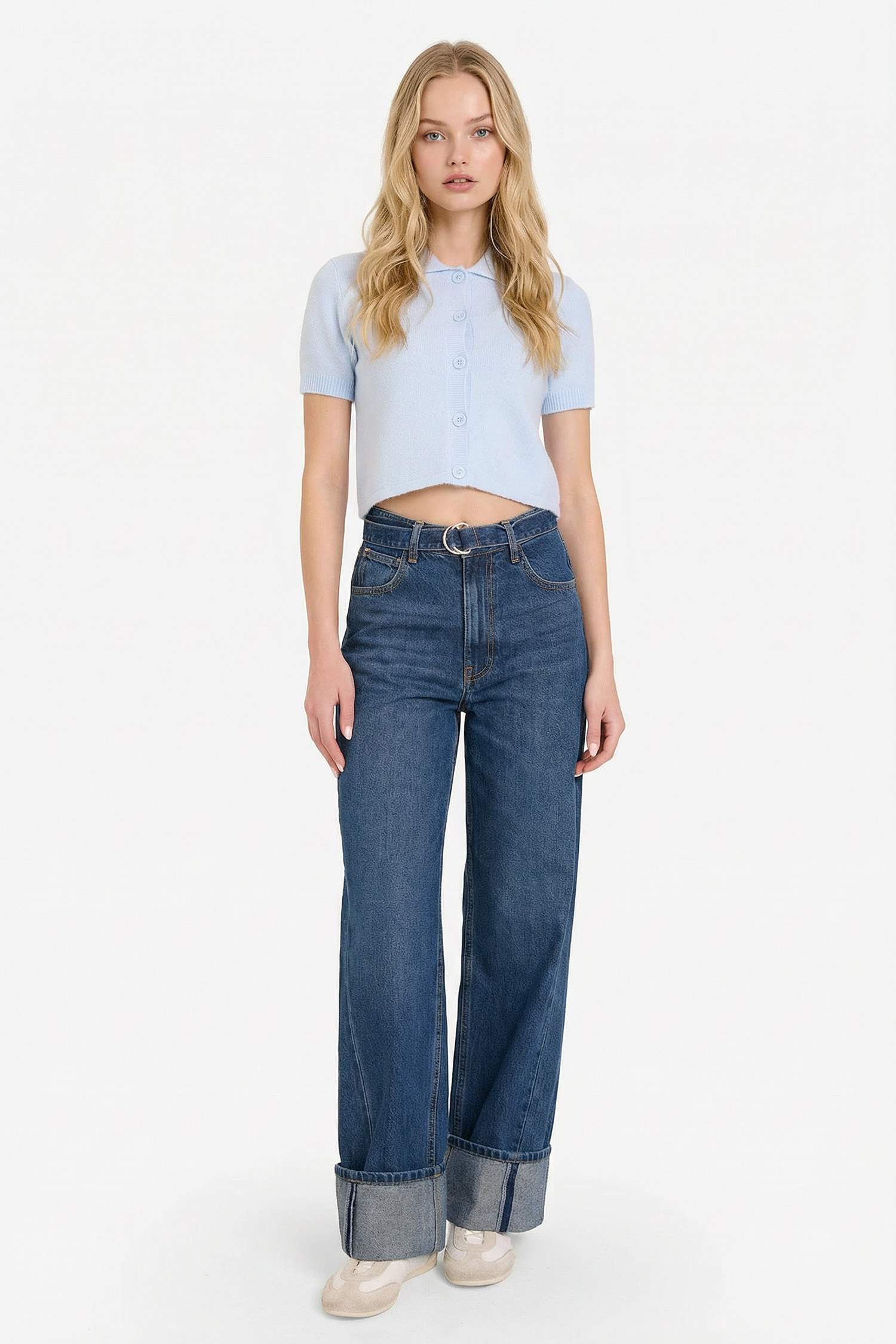 Regular Fit поло жағалы кардиган