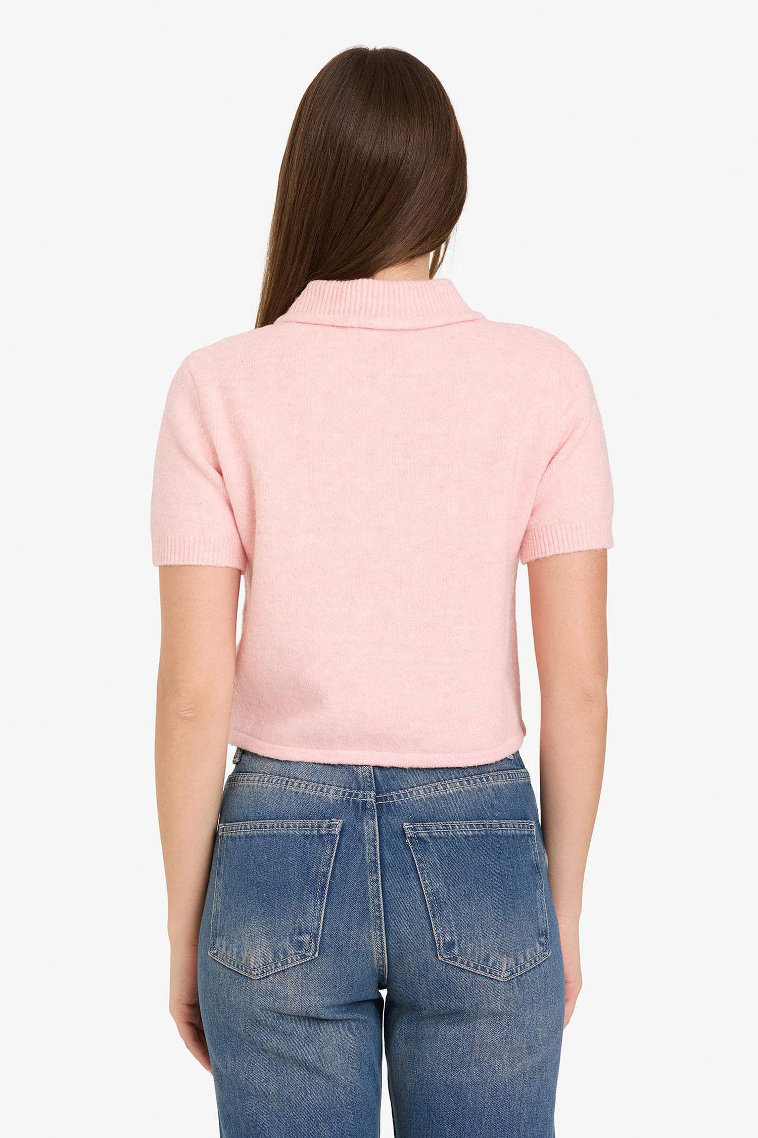 Кардиган с воротником поло Regular Fit