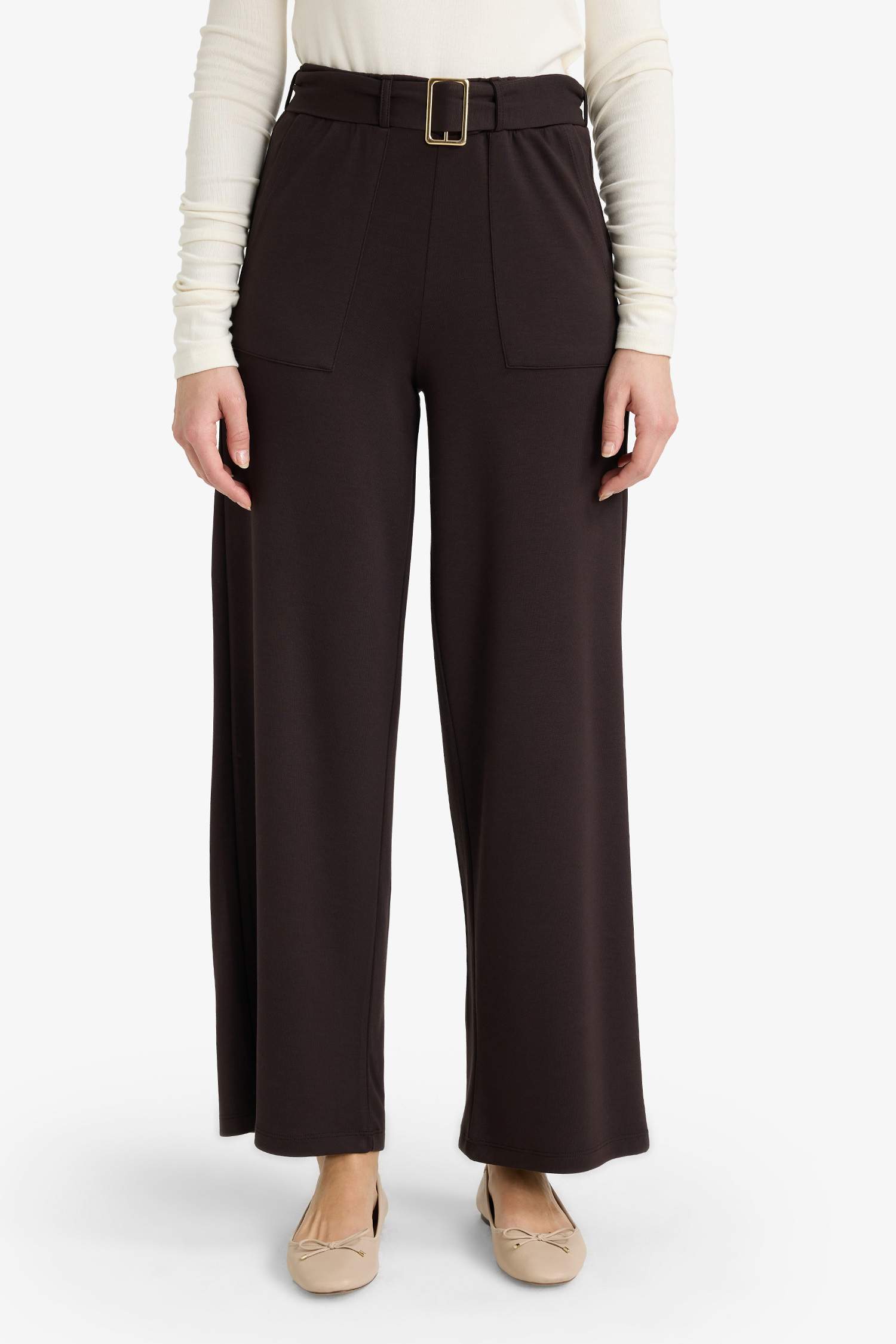 Wide Leg Trousers