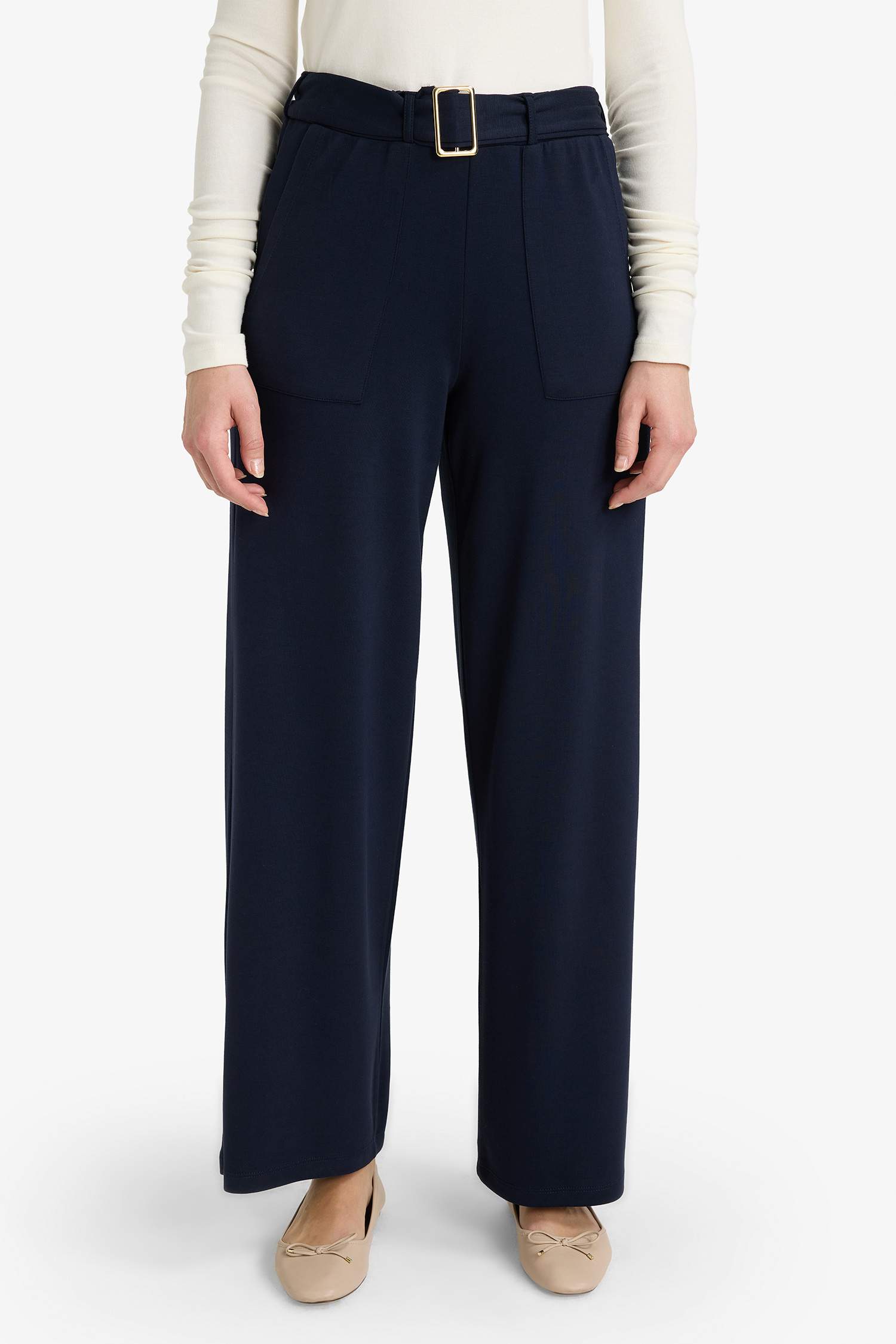 Wide Leg Trousers