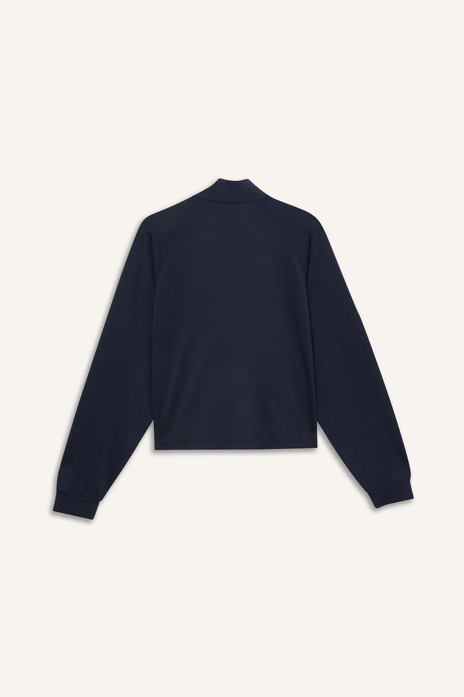 DeFacto Relax Fit Hakim Yaka Basic Hırka Sweatshirt görsel 8