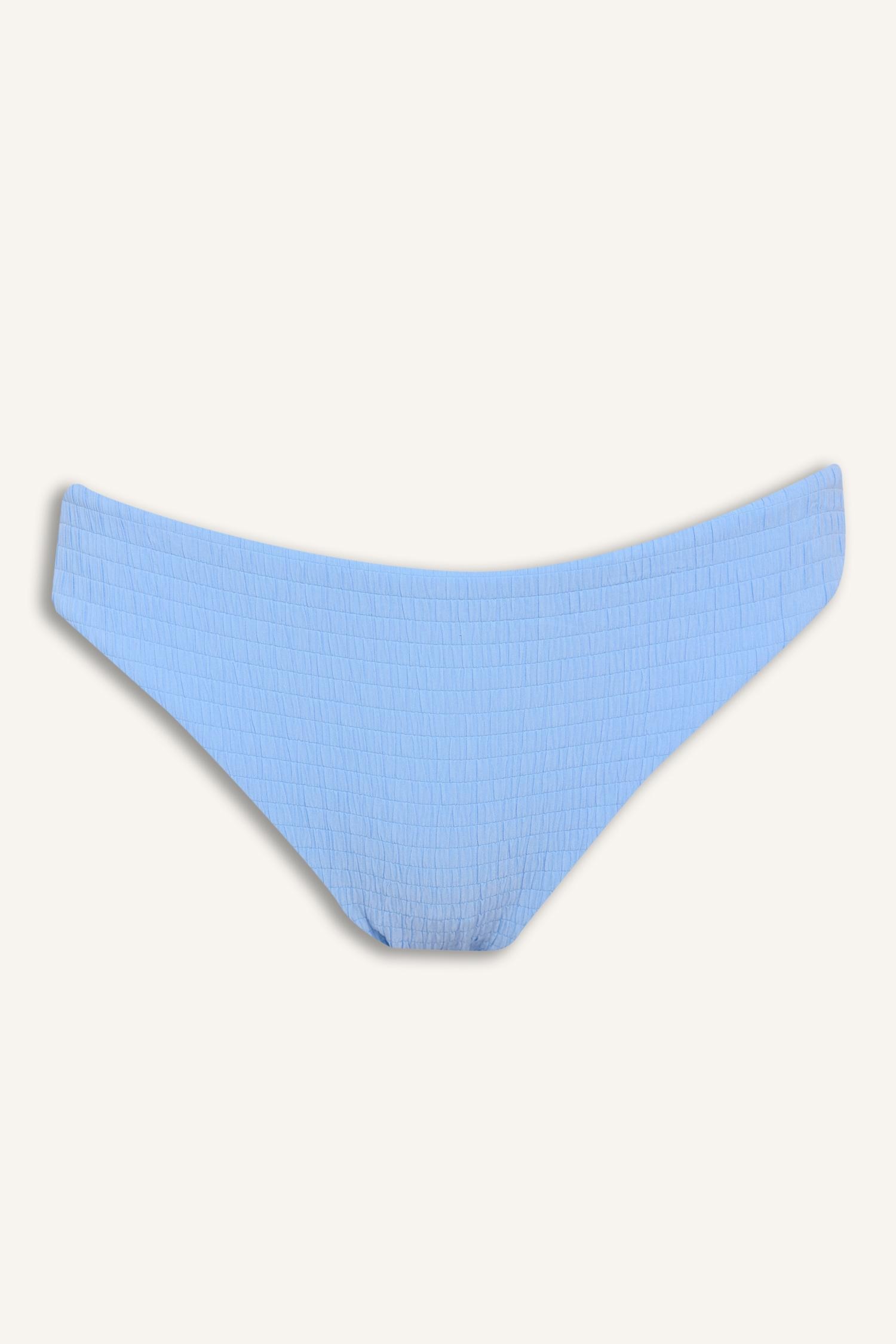 DeFacto Regular Fit Kırışık Dokulu Bikini Alt görsel 5