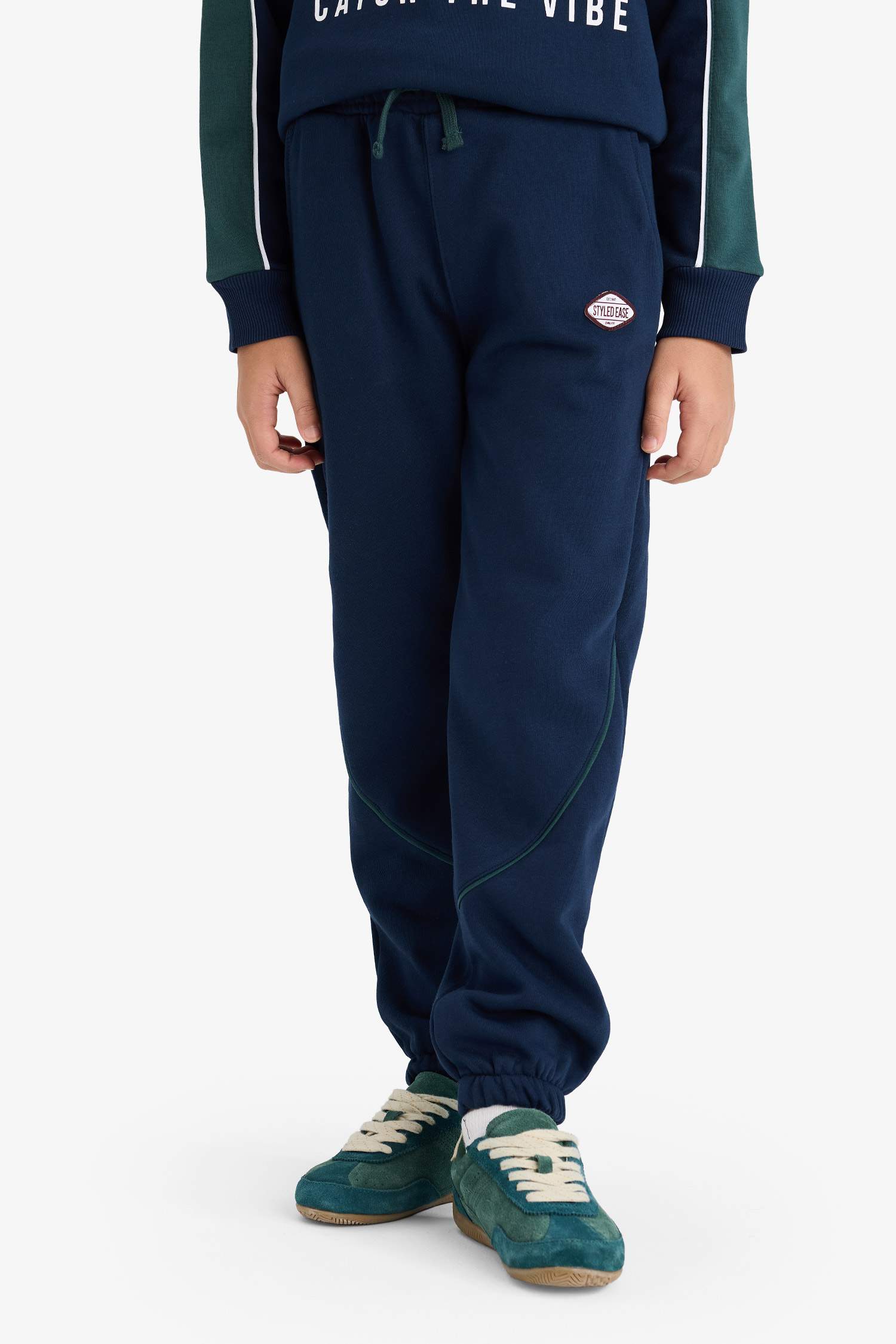 Boy Thick Sweatshirt Fabric 2 Piece Set