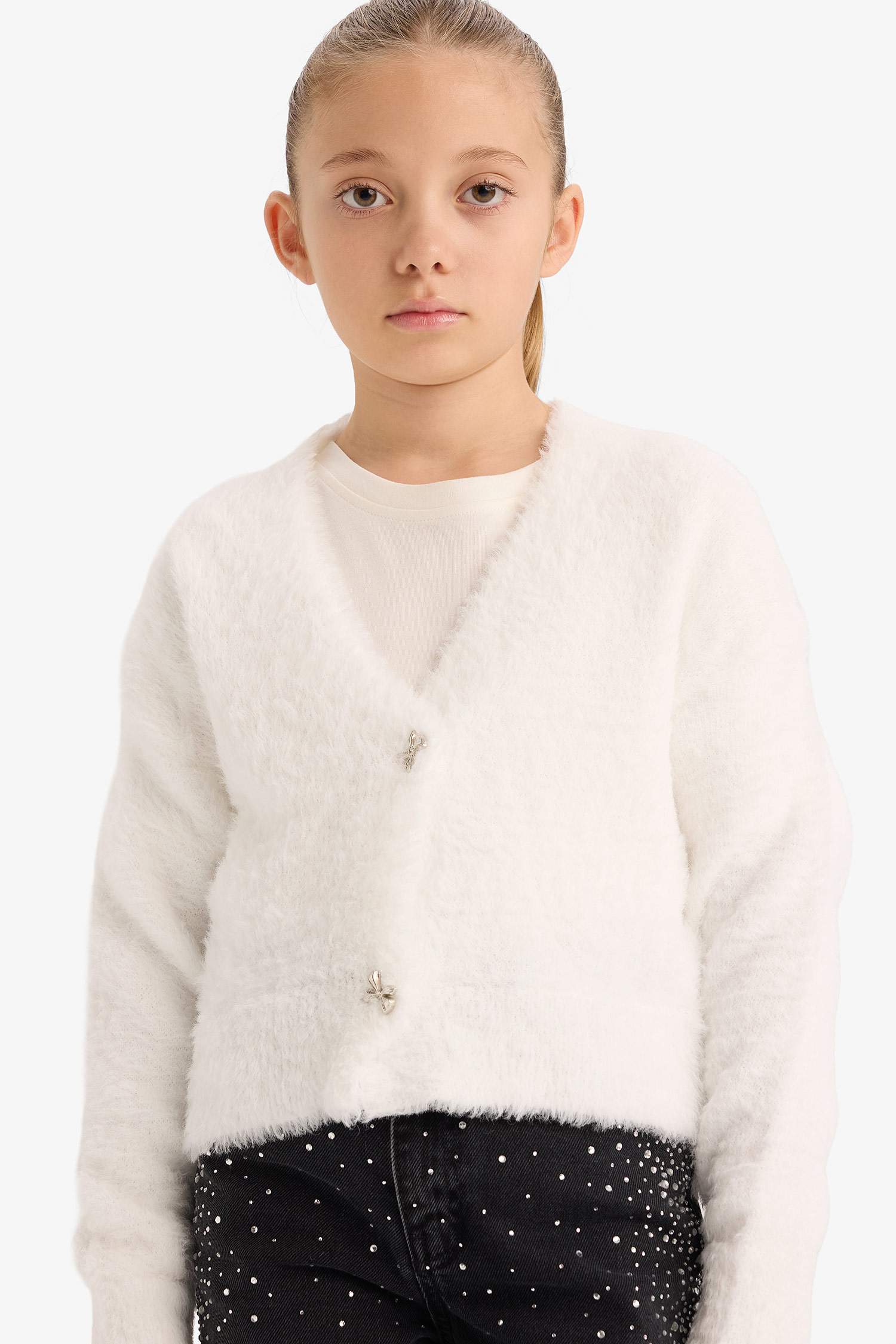 جاكيت صوف بناتي