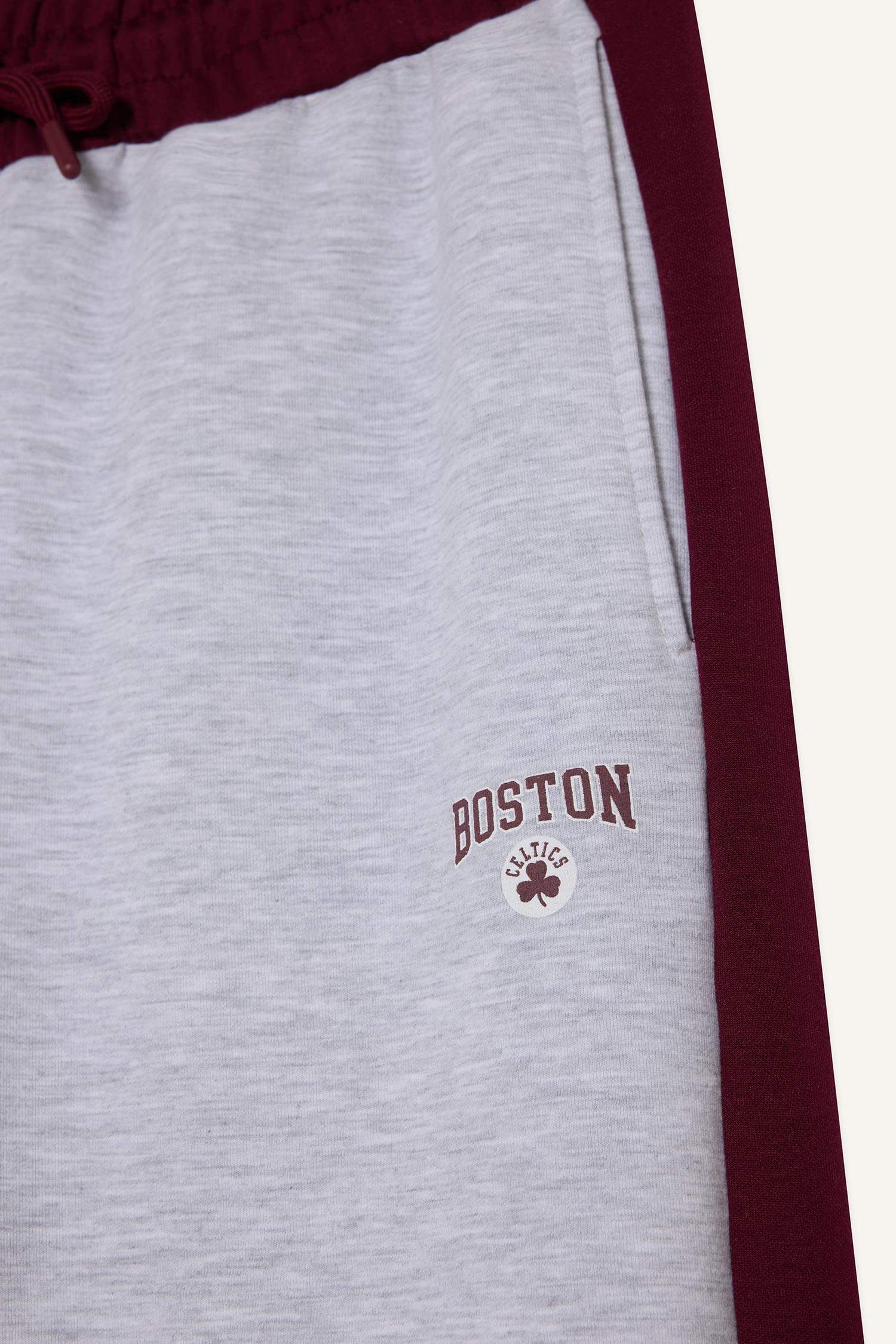 NBA Boston Celtics Wide Leg Cepli Geniş Paça Standart Boy Modal Sporcu Pantolon