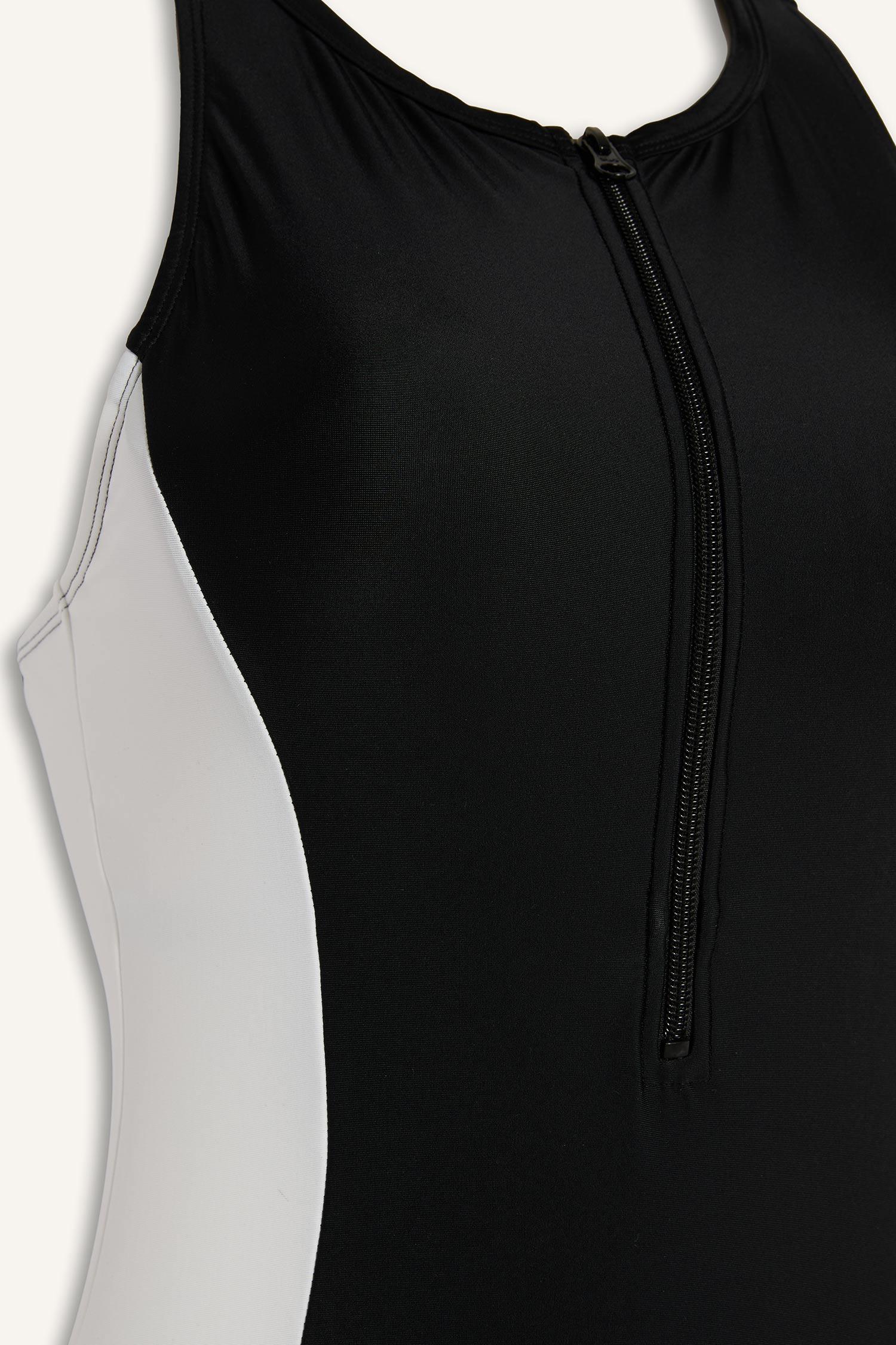 DeFacto Slim Fit Fermuarlı Mayo görsel 7