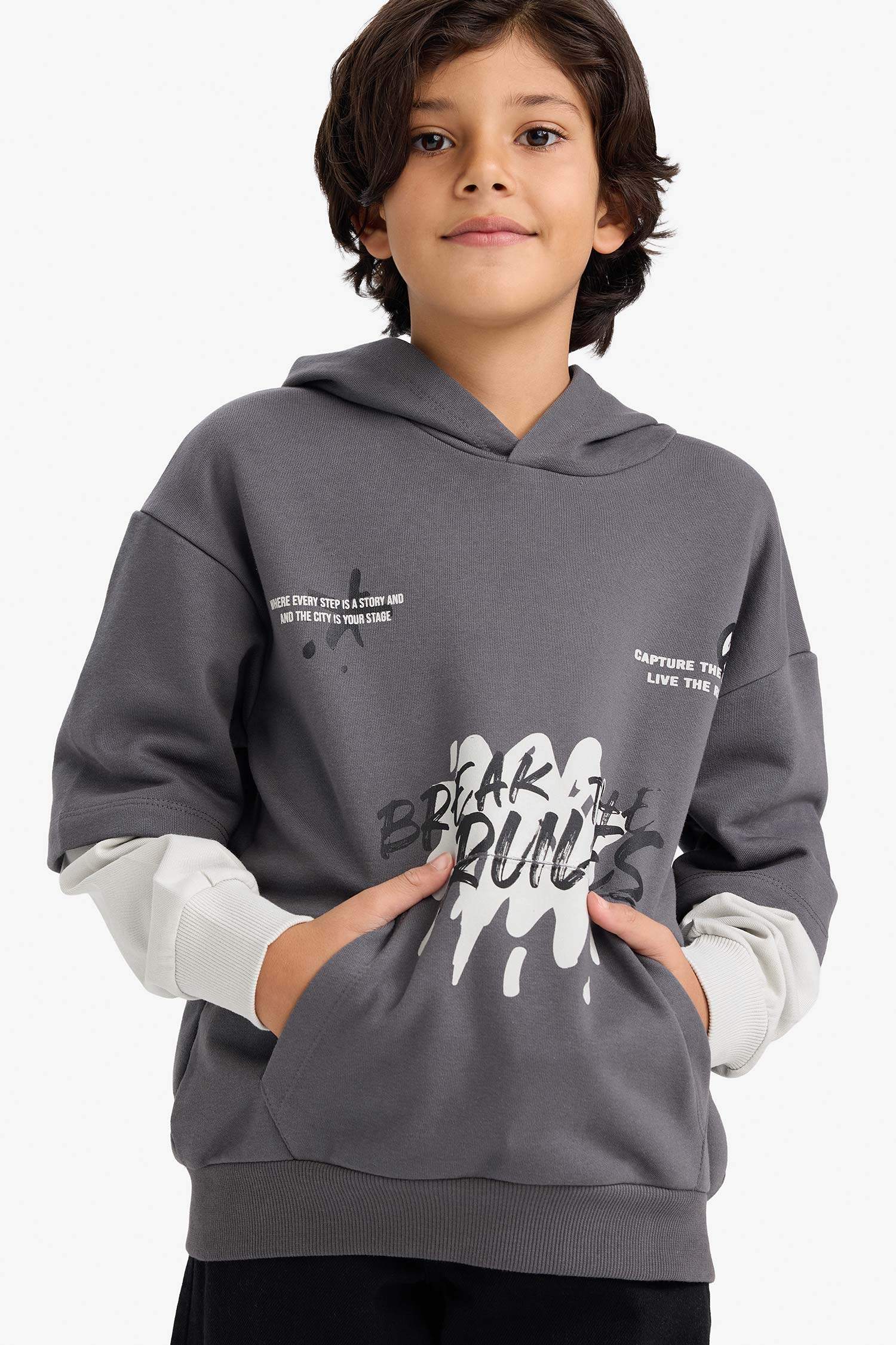 Regular Fit Hooded Sweatshirt