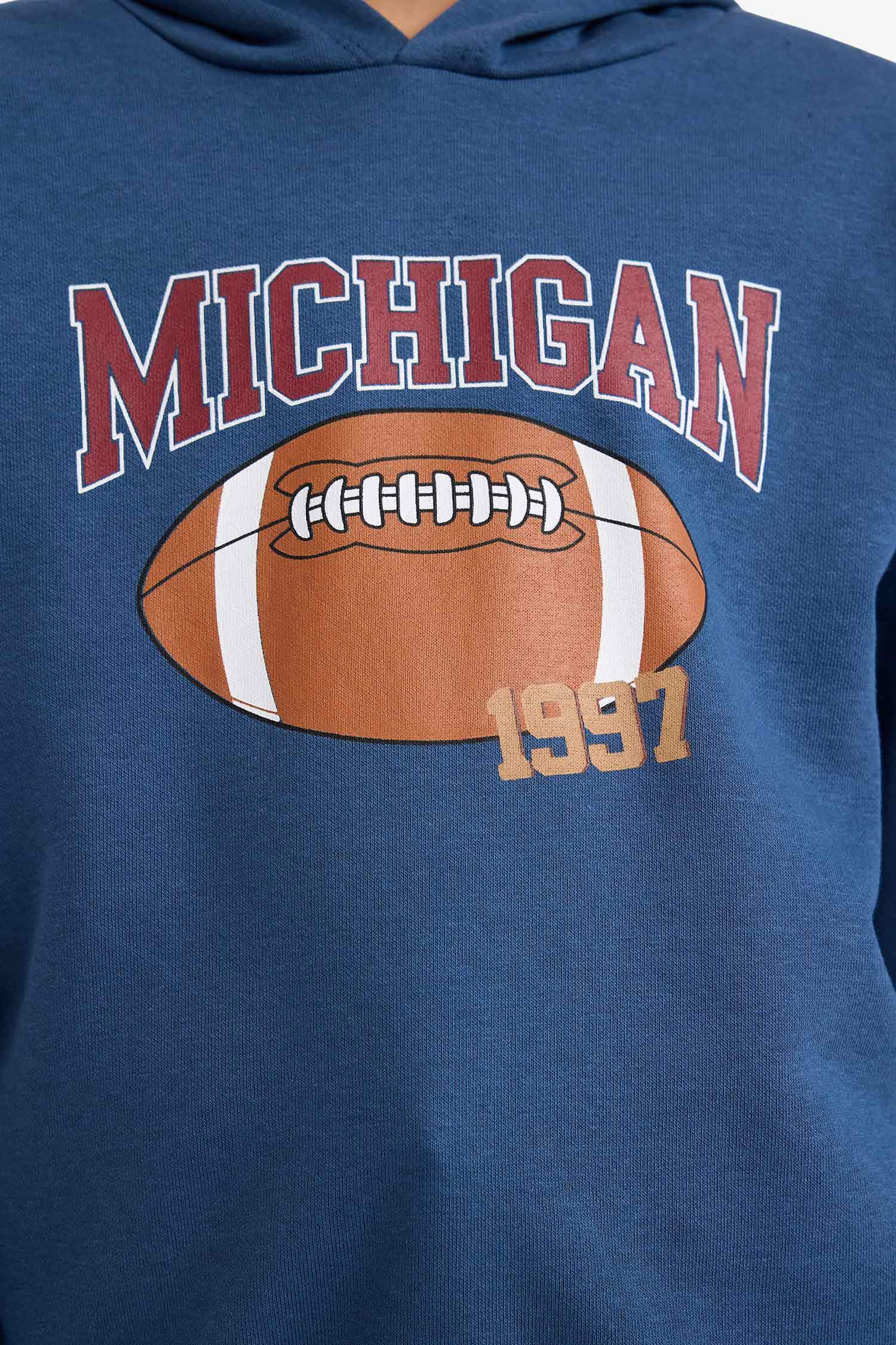 New Regular Fit Hooded Sweatshirt