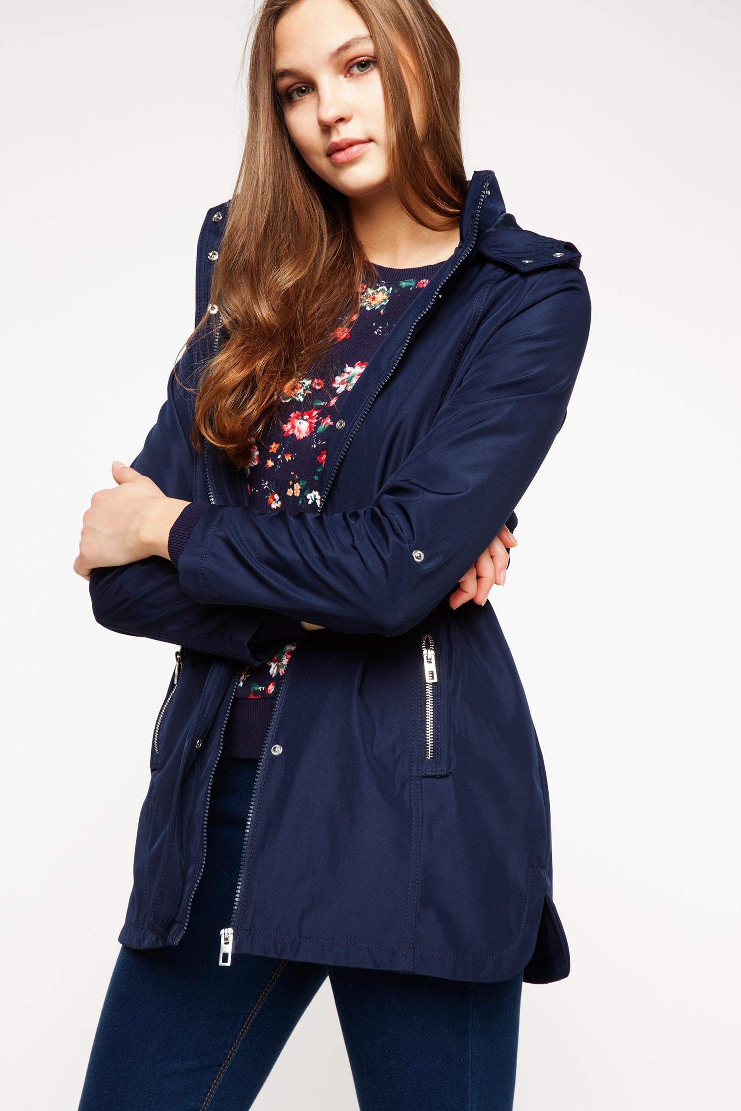 Defacto Kapüşonlu Parka. 1