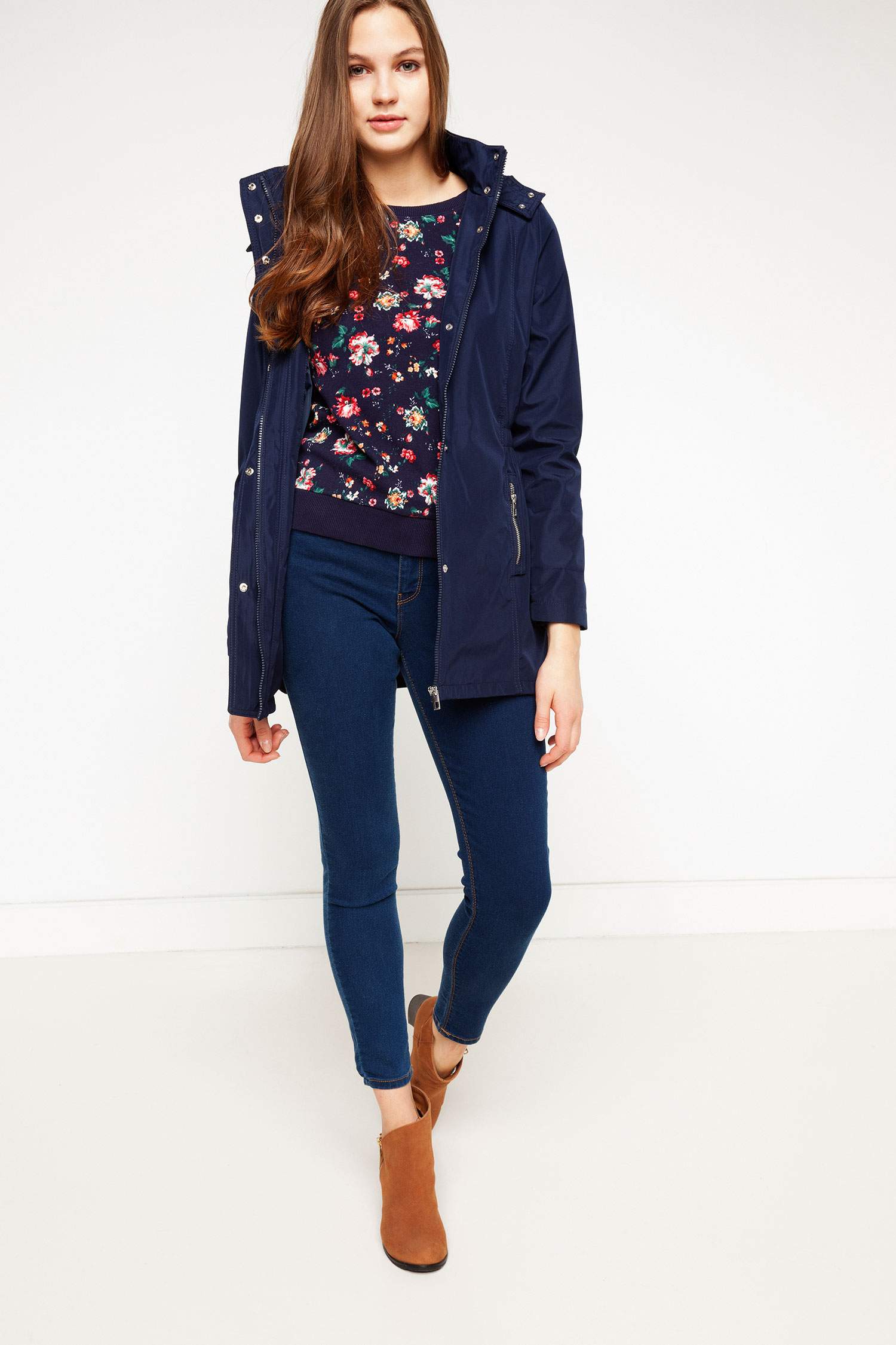 Defacto Kapüşonlu Parka. 2