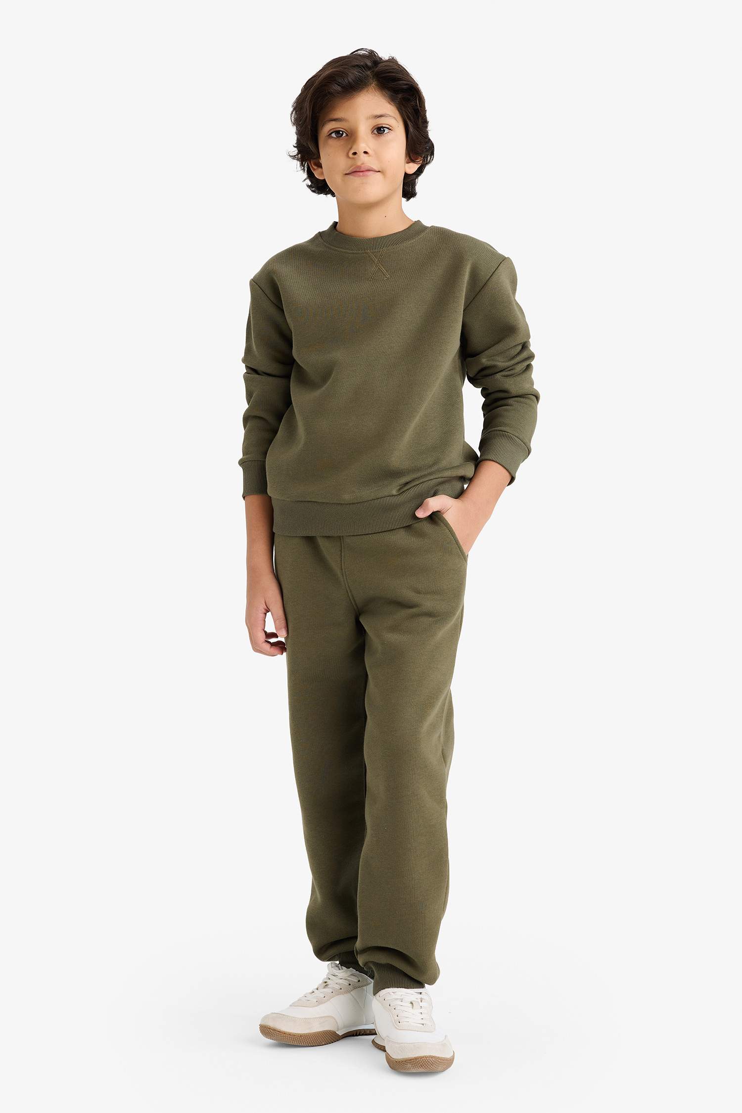 سيت ولادي تقيل قماش سميك - قطعتين