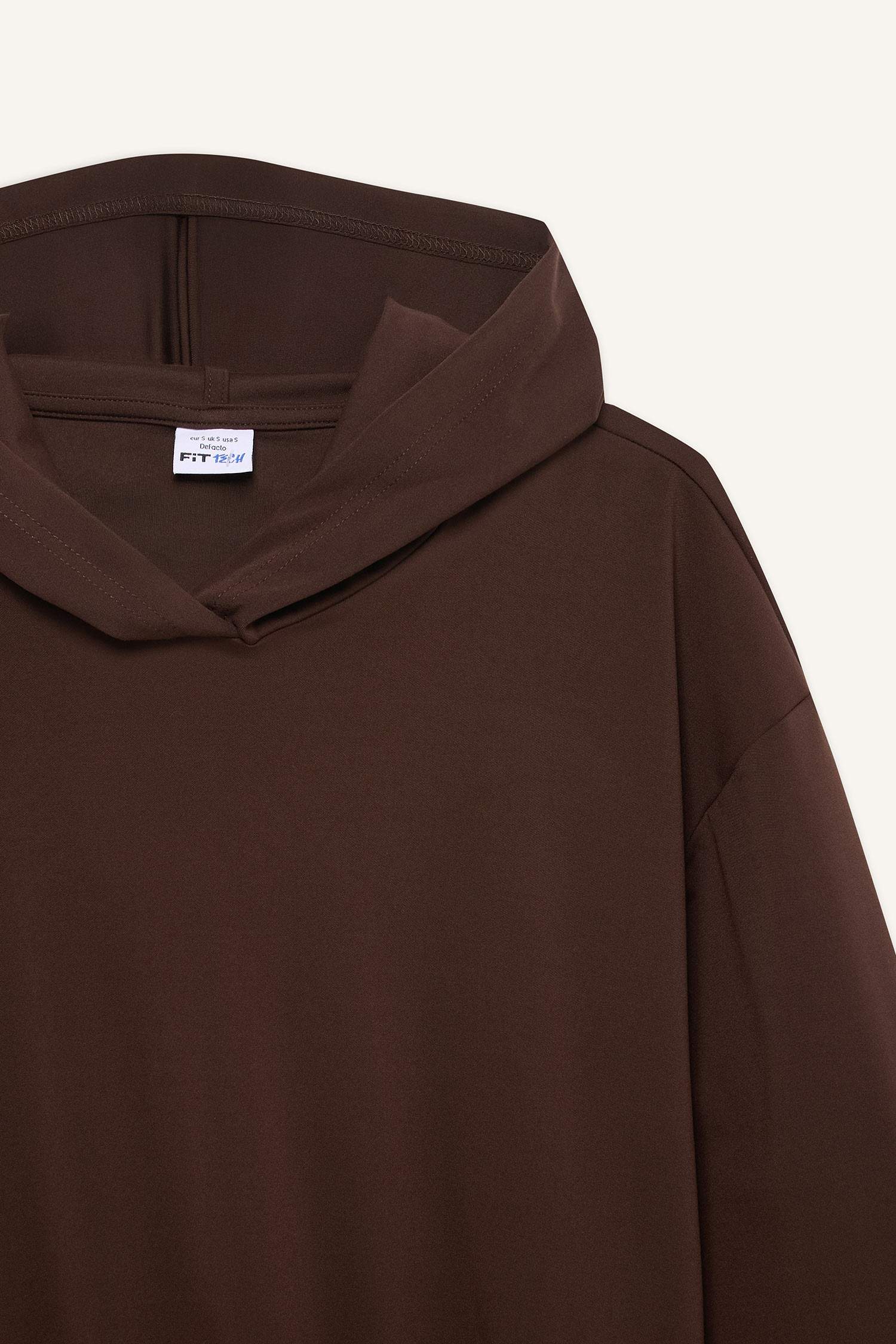 Kapüşonlu Sporcu Sweatshirt