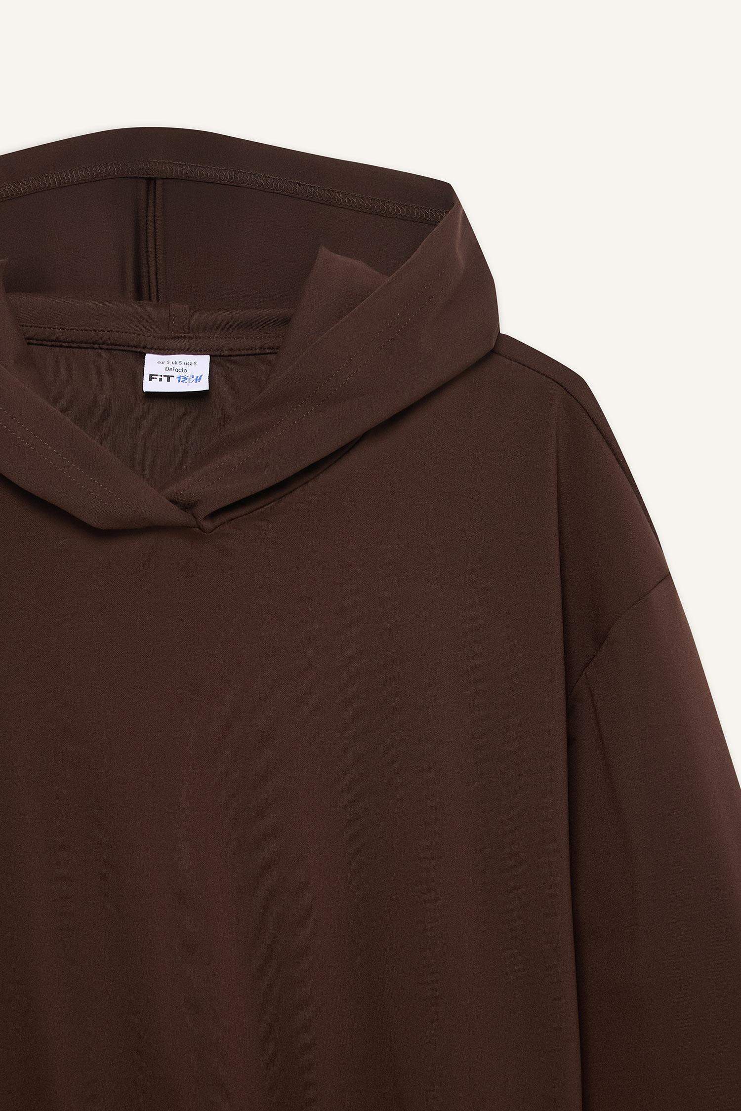 Hooded Sports Sweatshirt