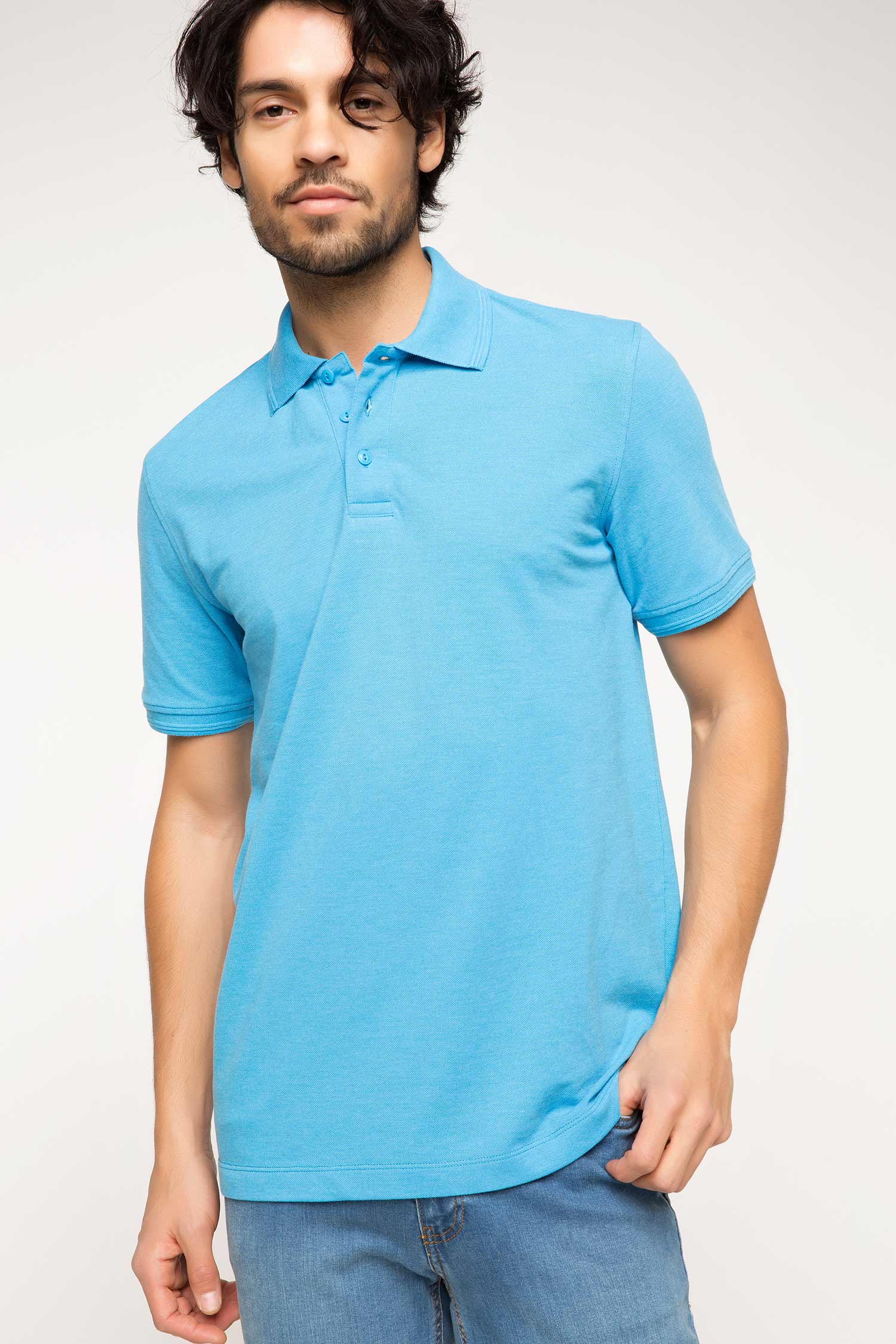 Defacto Basic Polo T-shirt. 1