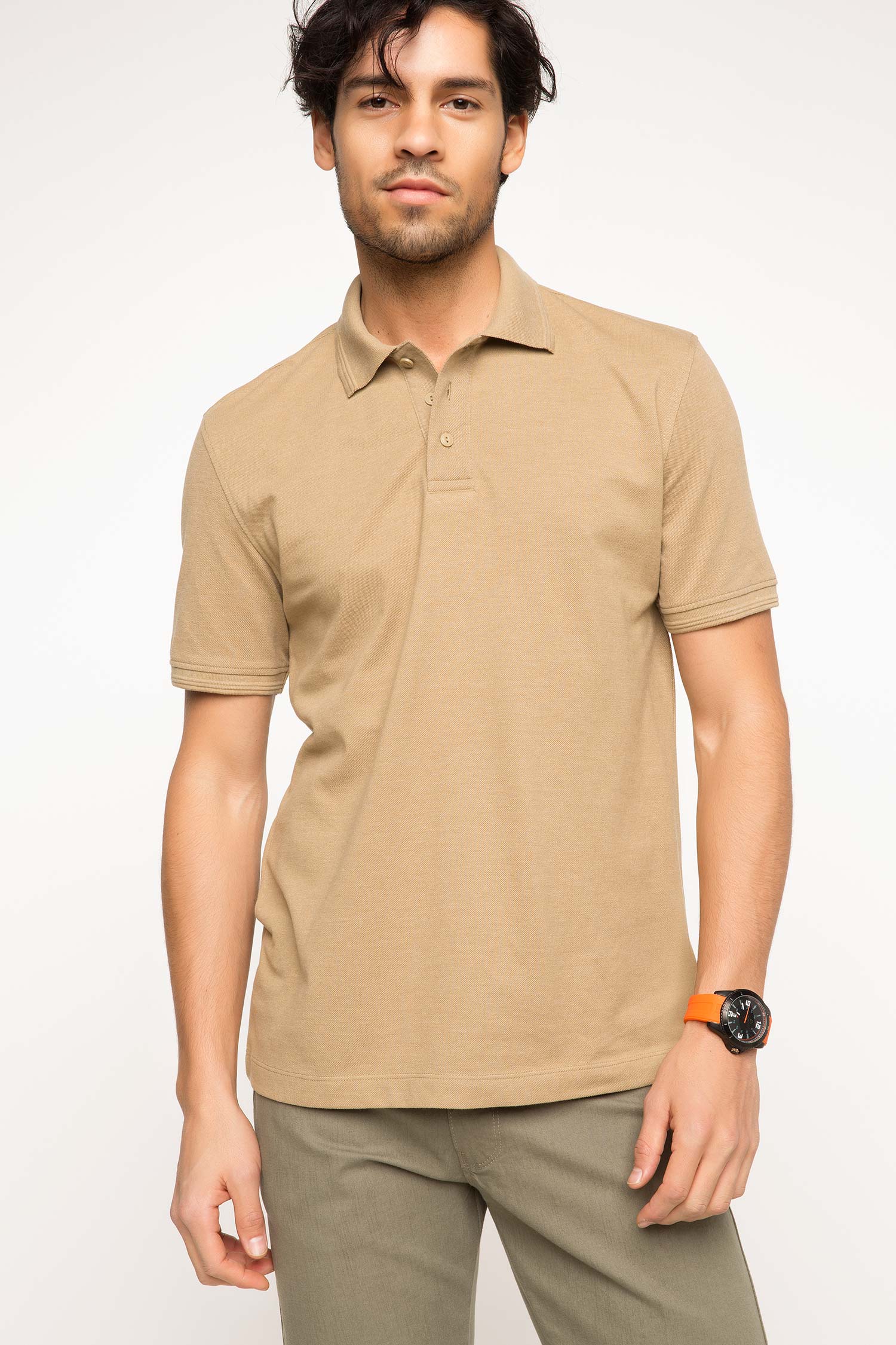 Defacto Basic Polo T-shirt. 1
