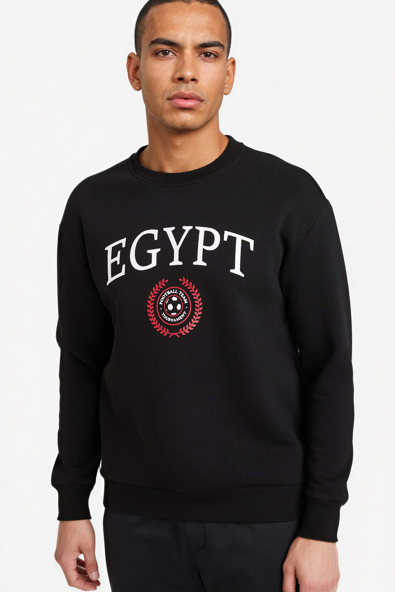 Boxy Fit Egypt Printed Sweatshirt