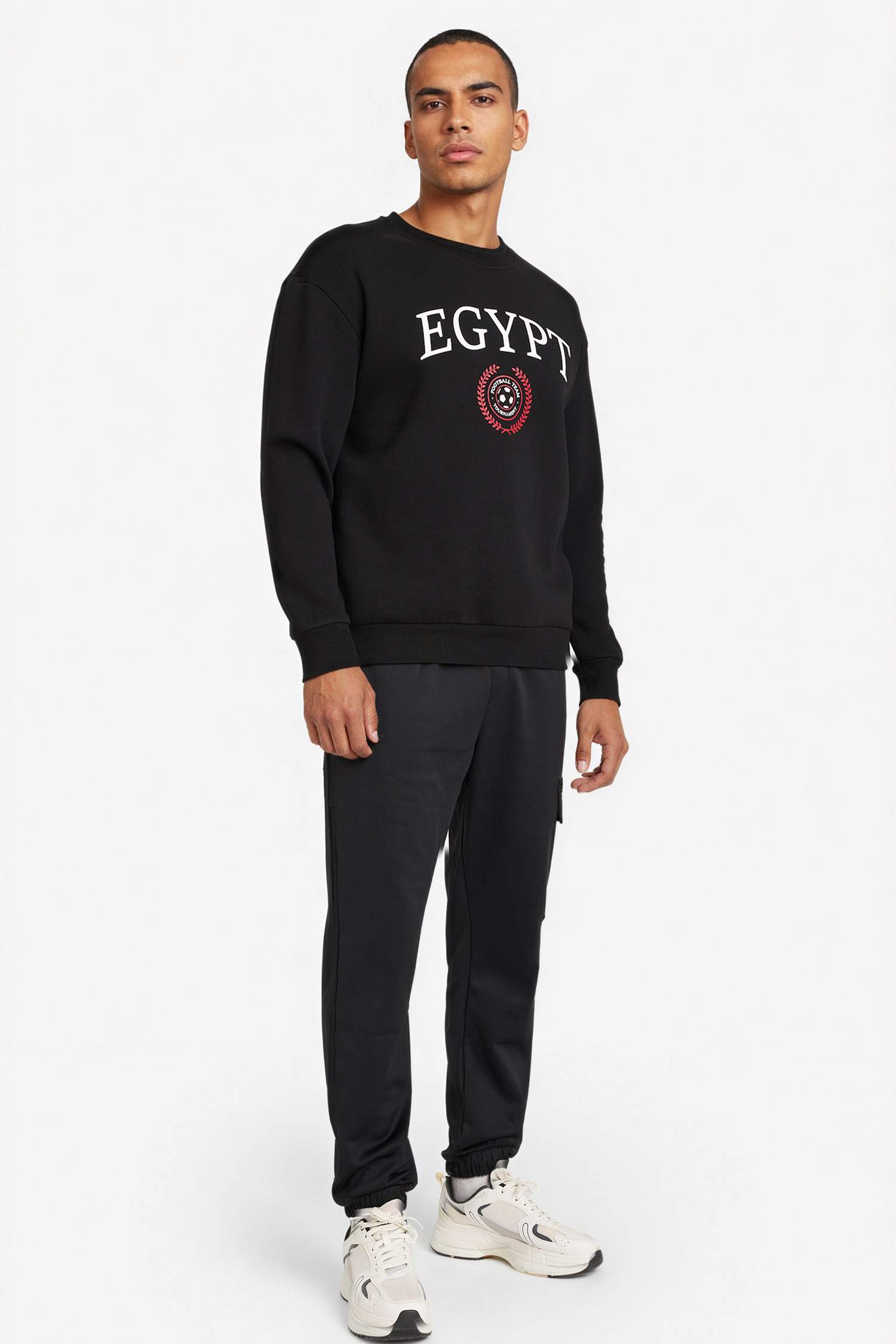Boxy Fit Egypt Printed Sweatshirt