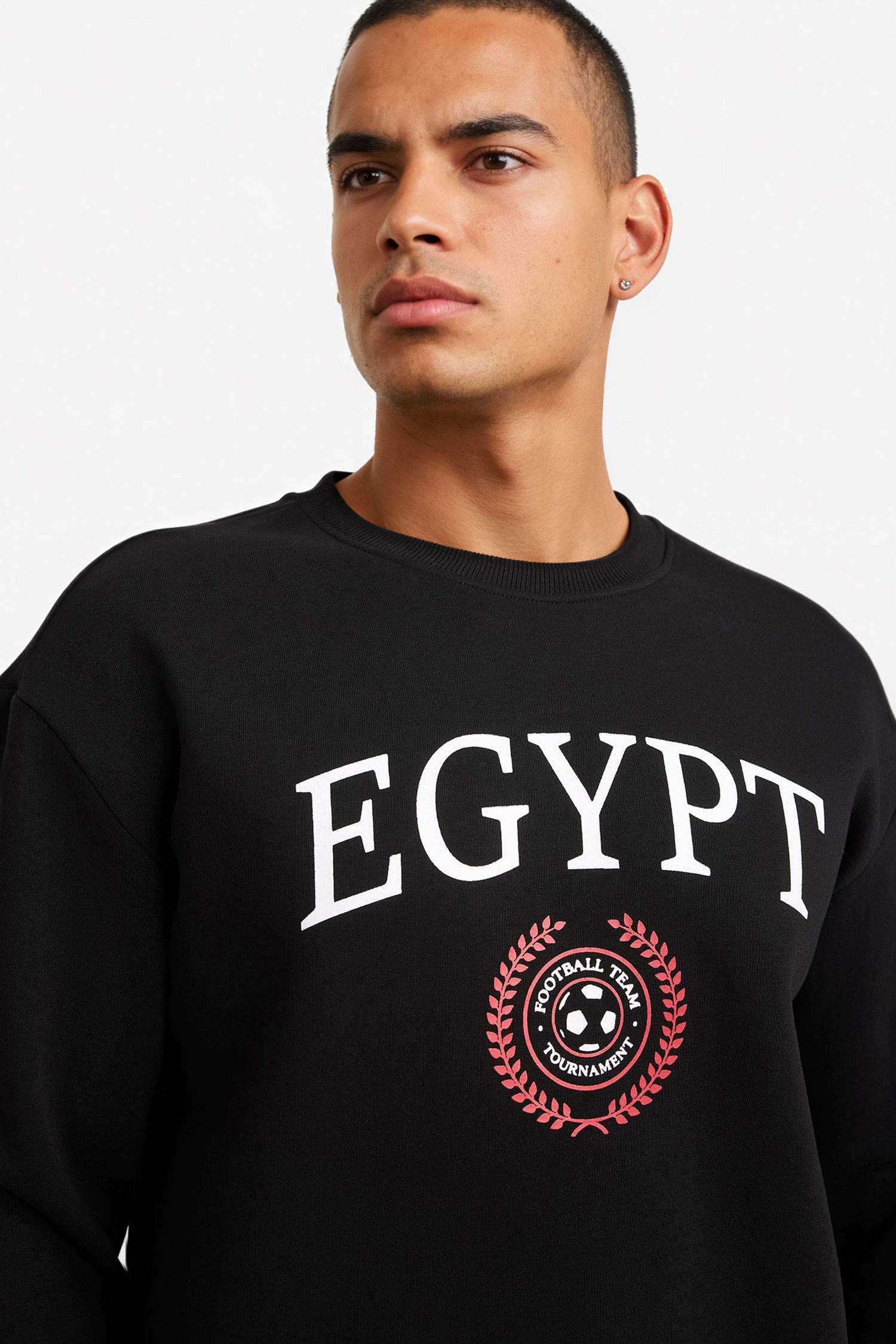 Boxy Fit Egypt Printed Sweatshirt