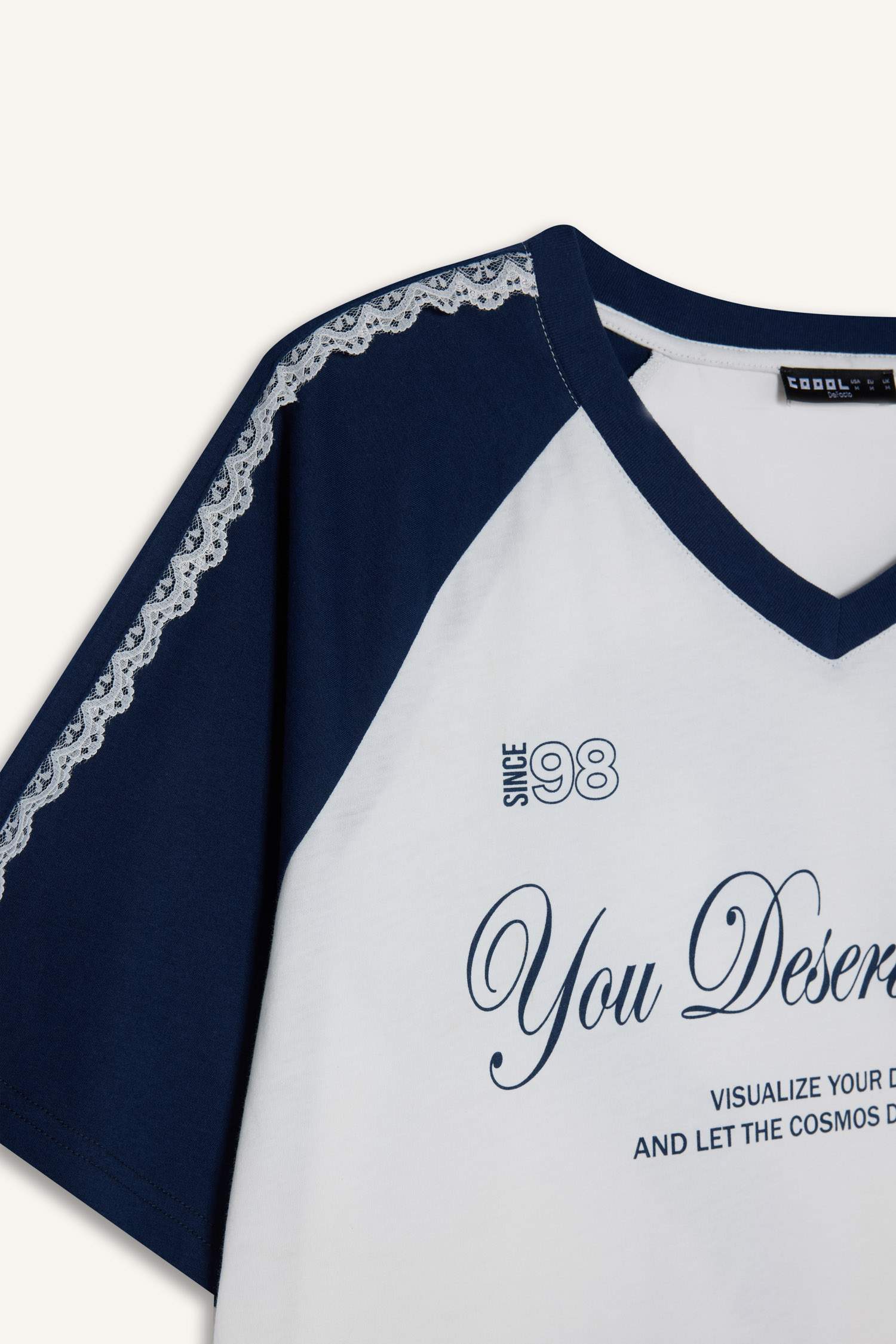 Футболка с принтом Oversize и коротким рукавом