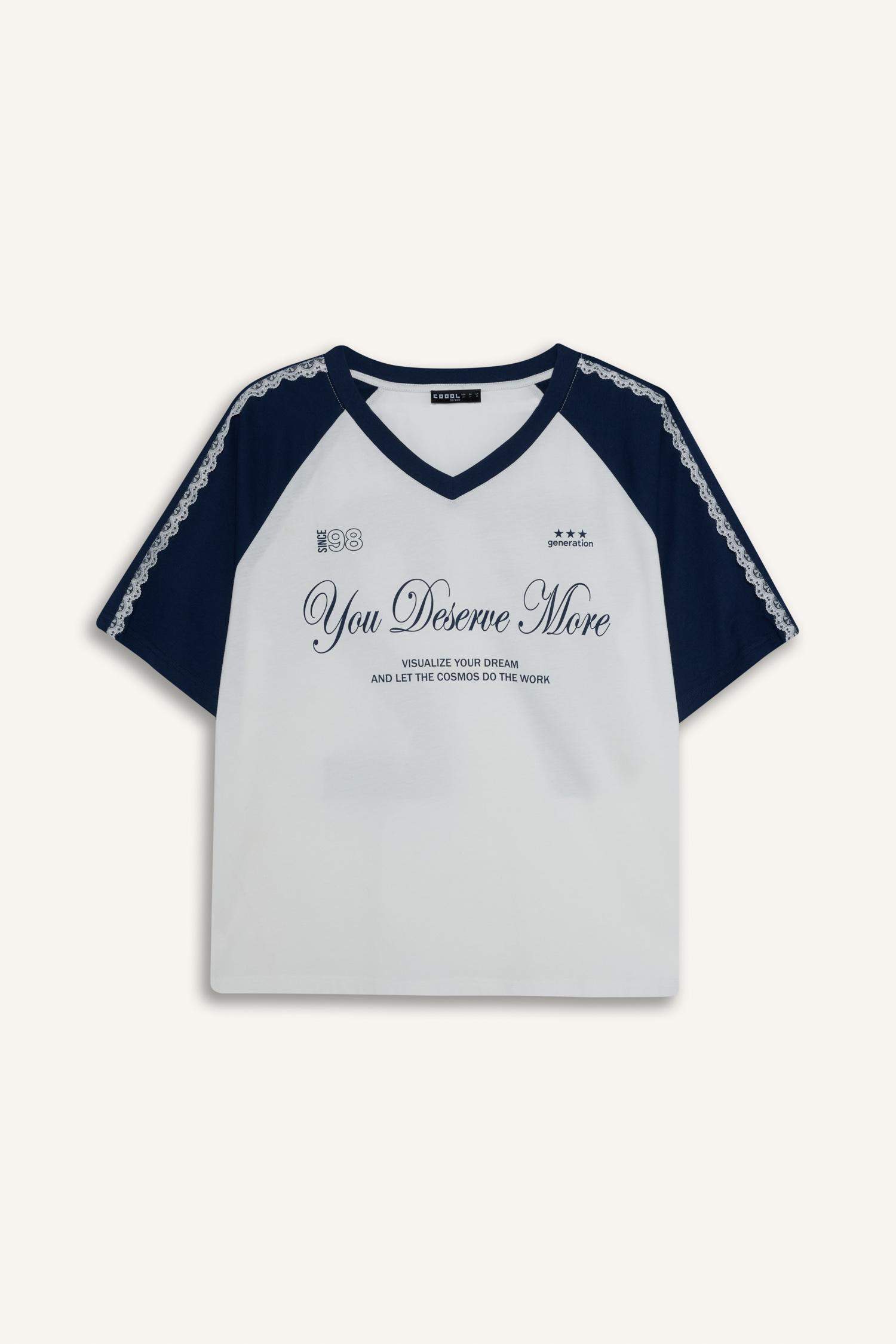 Oversıze Baskılı Tişört