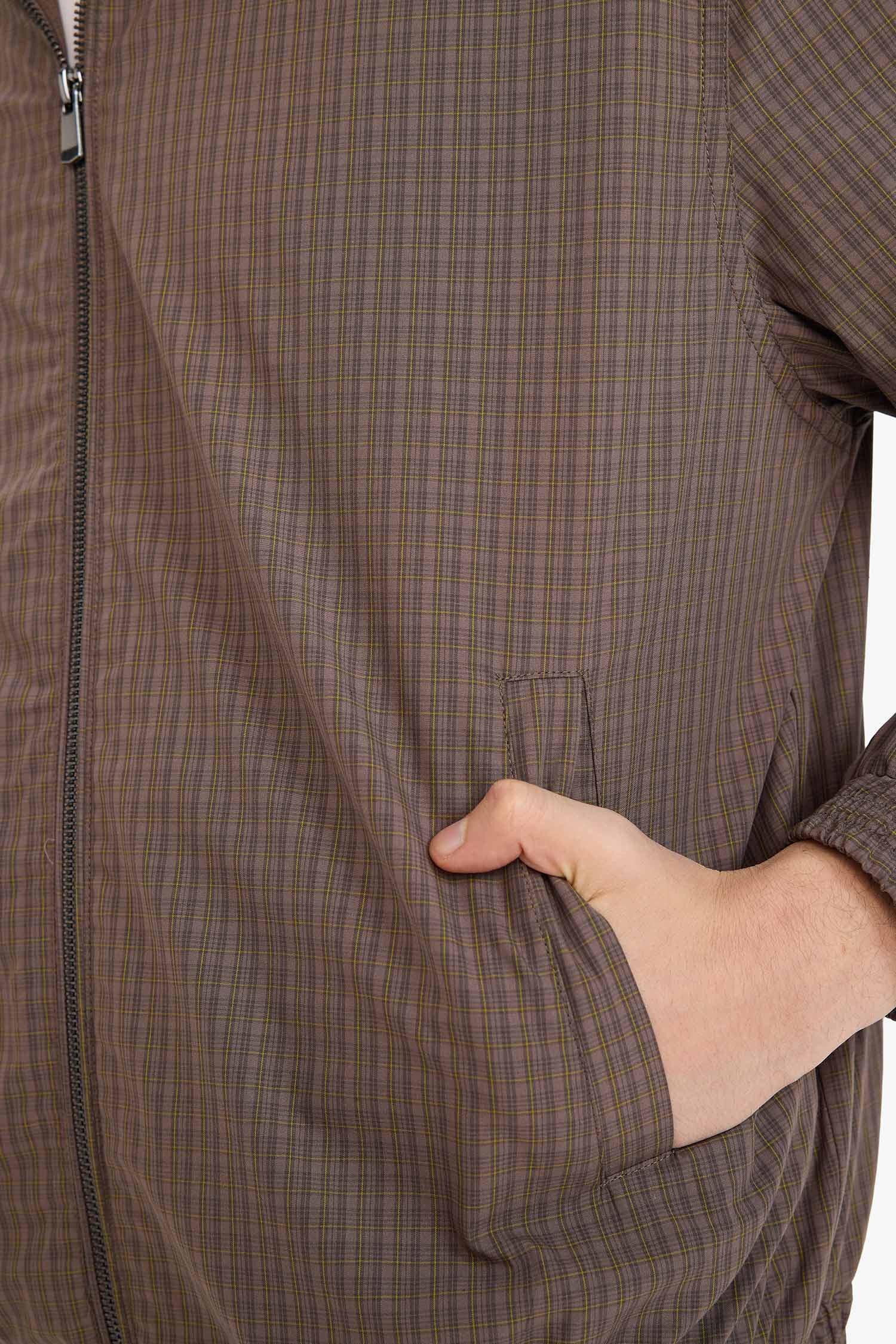 DeFacto REGULAR FIT %100 Pamuk Mont görsel 7
