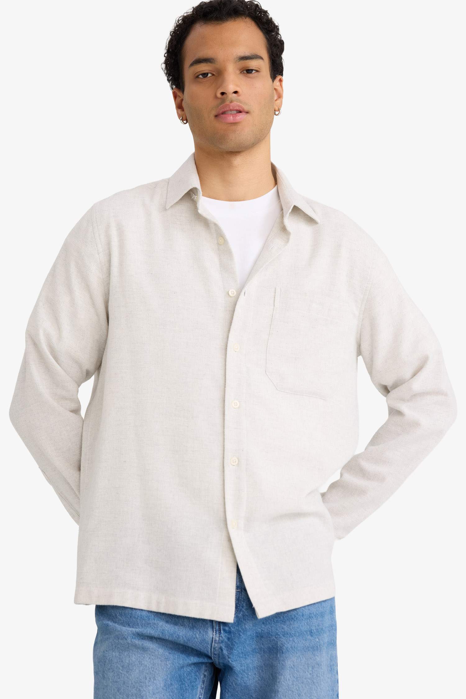 Regular Fit Flanel Uzun Kollu Gömlek