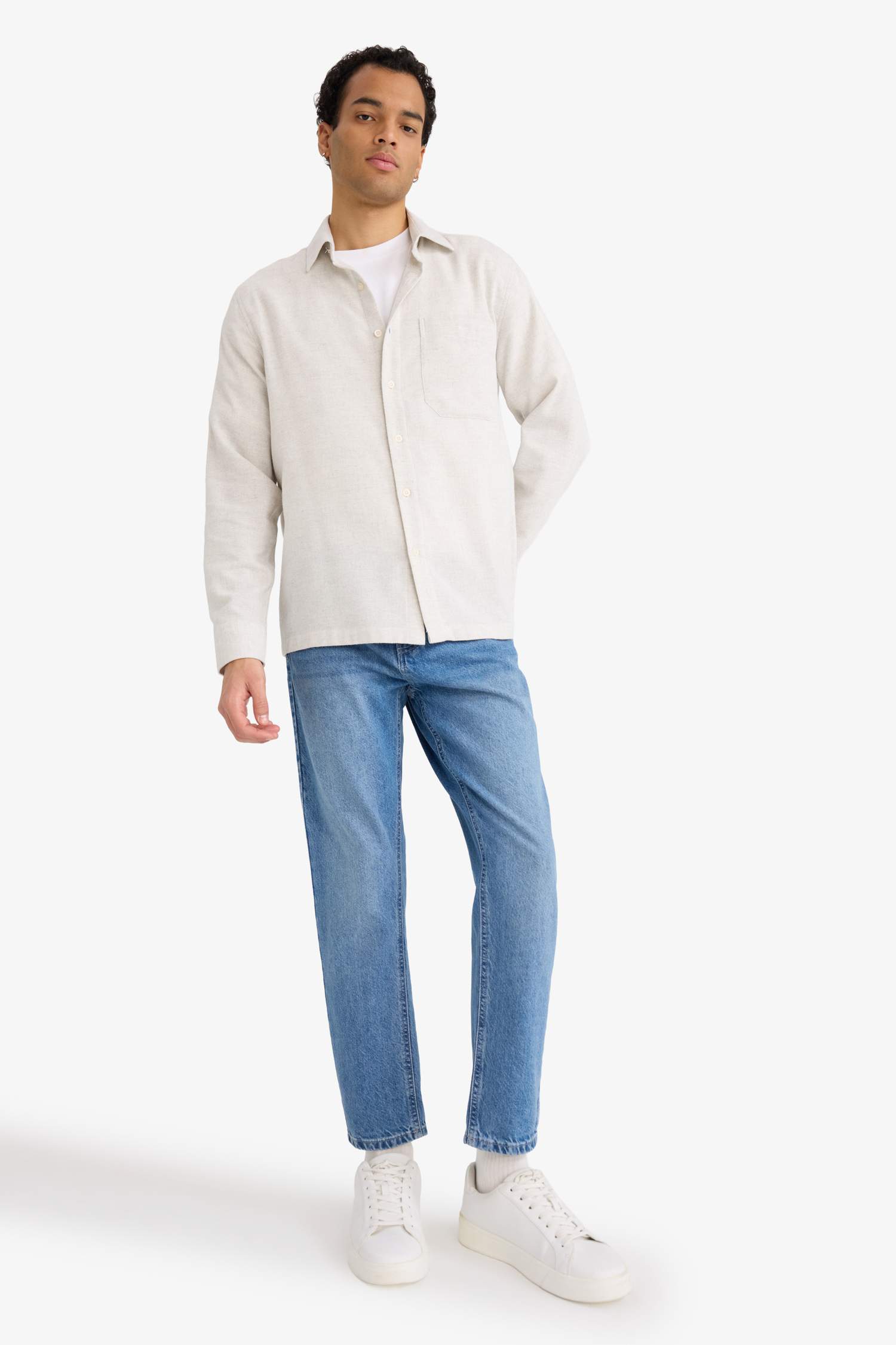 Regular Fit Flanel Uzun Kollu Gömlek