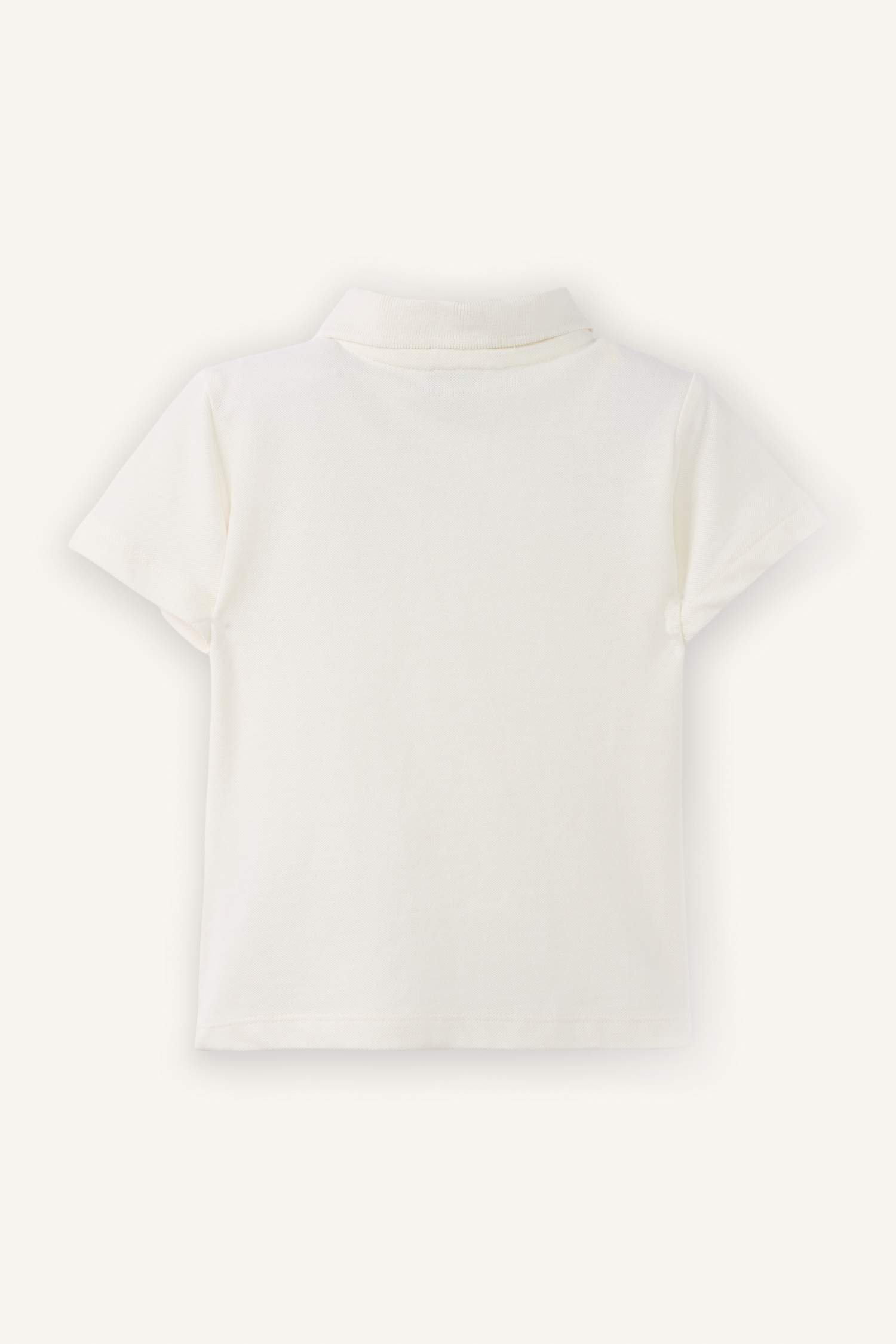 تيشيرت بولو ولادي نص ردن بيكيه بطبعة شعار اوفر سايز