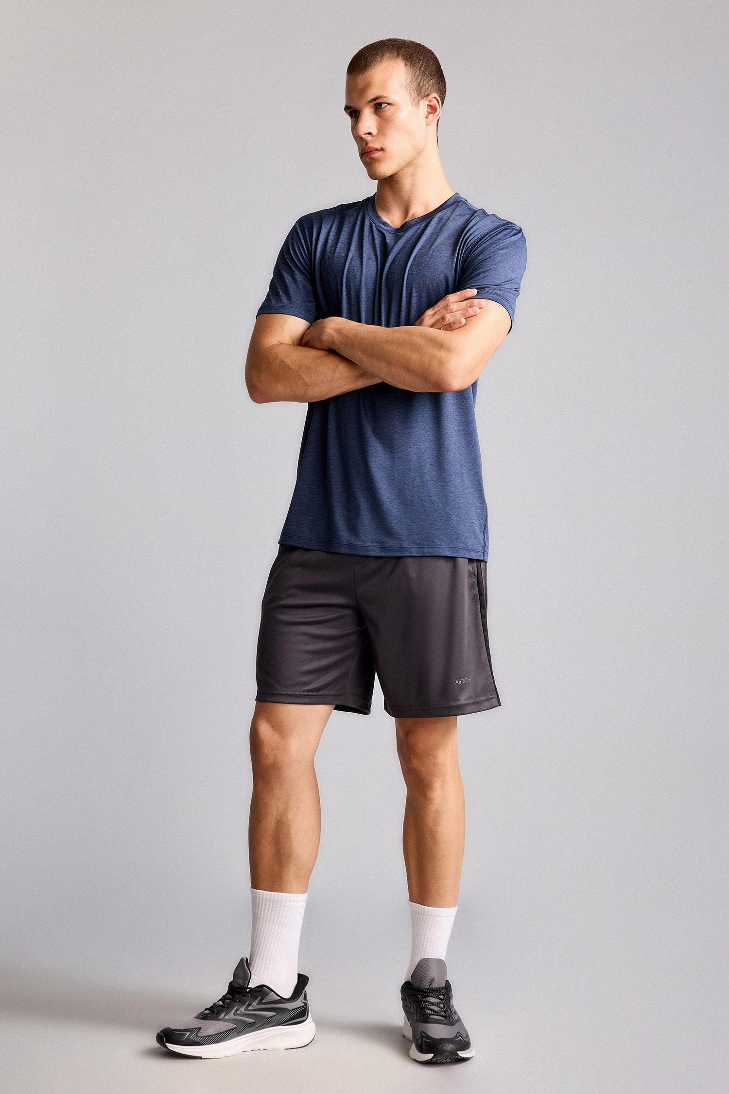 DeFacto Slim Fit Basic Kısa Kollu Tişört görsel 2