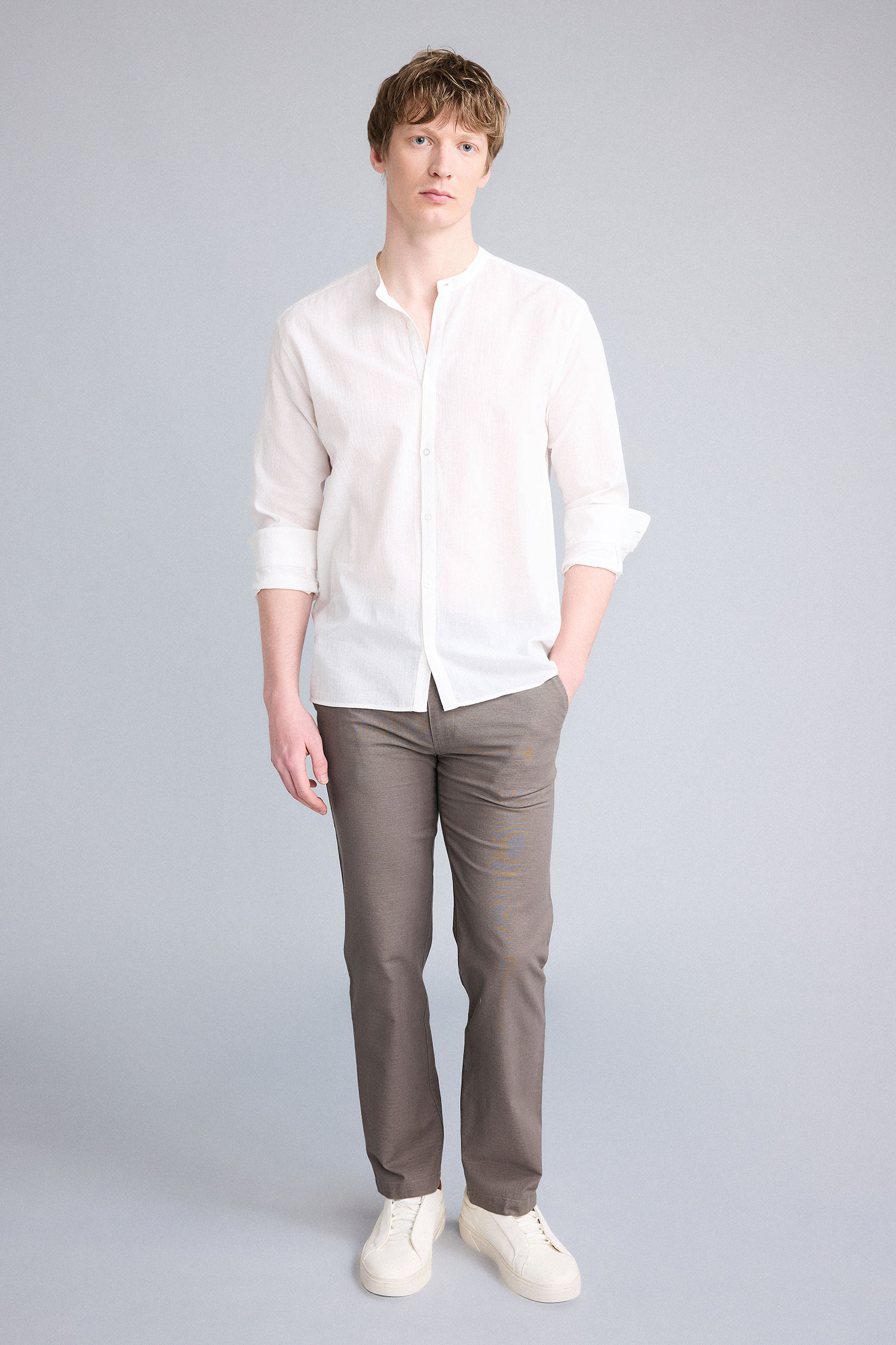 DeFacto %100 Pamuk Regular Fit Pantolon