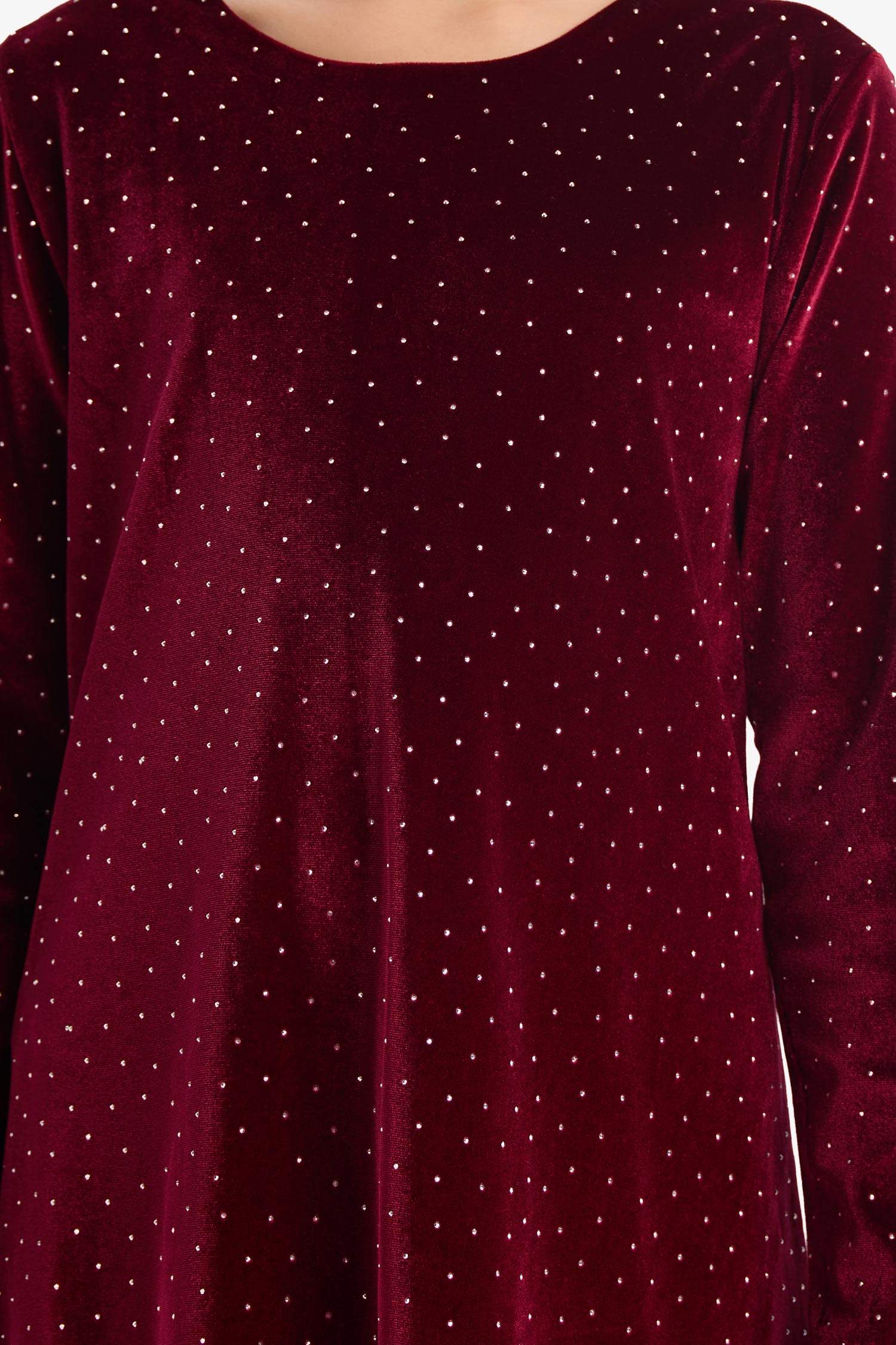 فستان بناتي ردن طويل