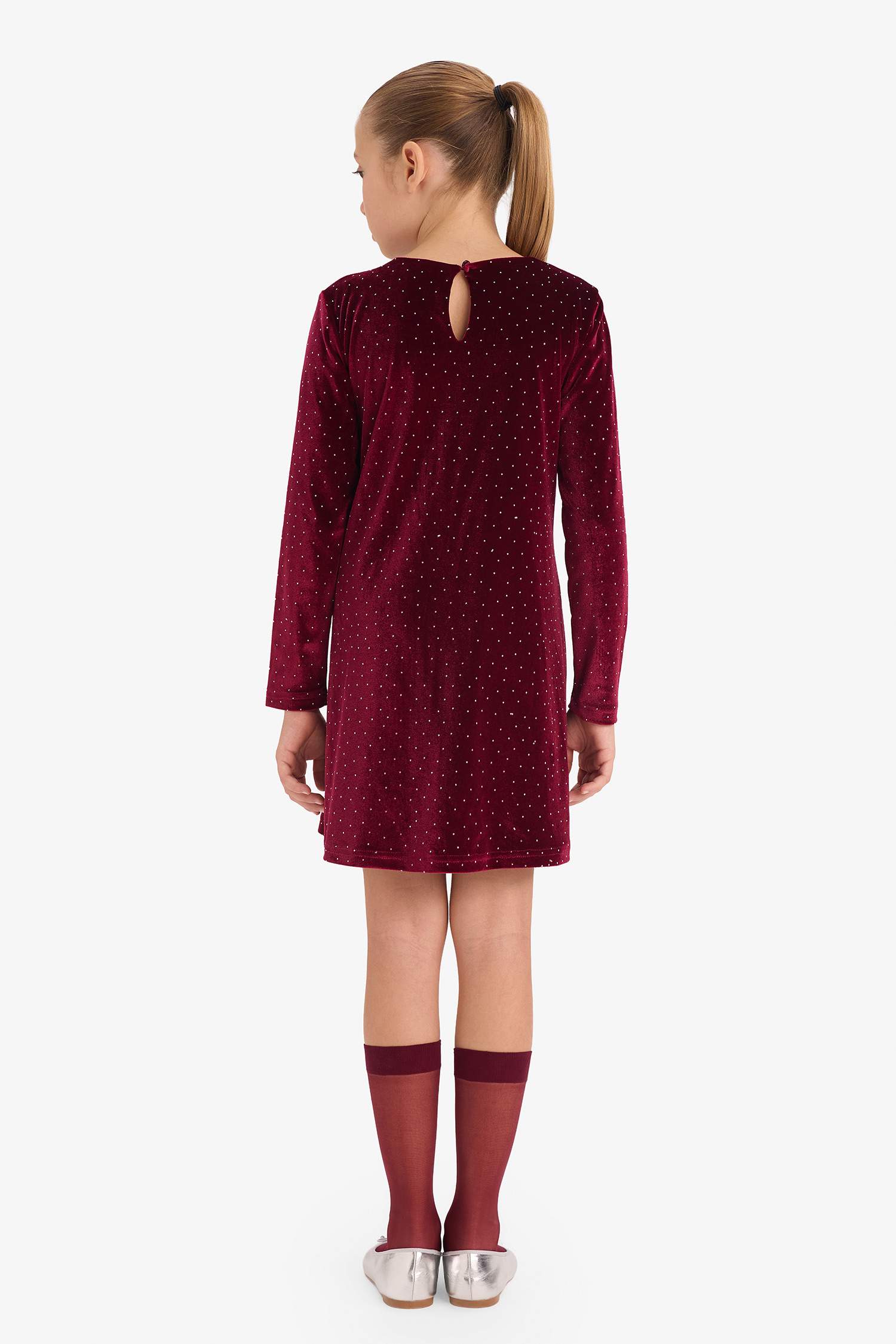 فستان بناتي ردن طويل