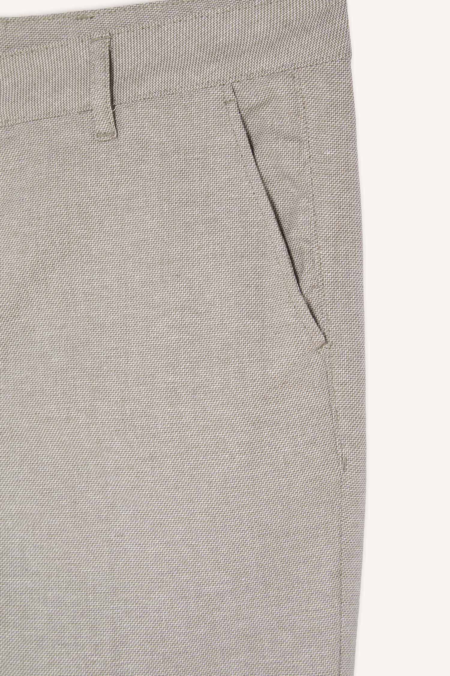 DeFacto Keten Karışımlı Pantolon görsel 2