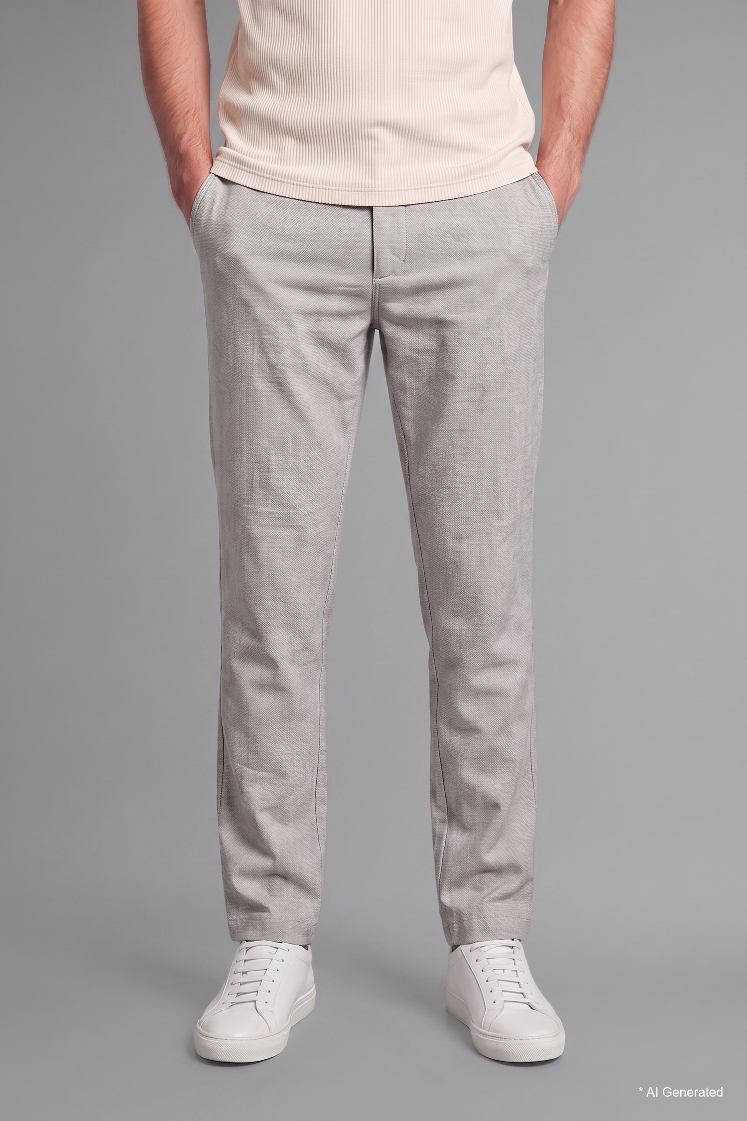 DeFacto Keten Karışımlı Pantolon görsel 6