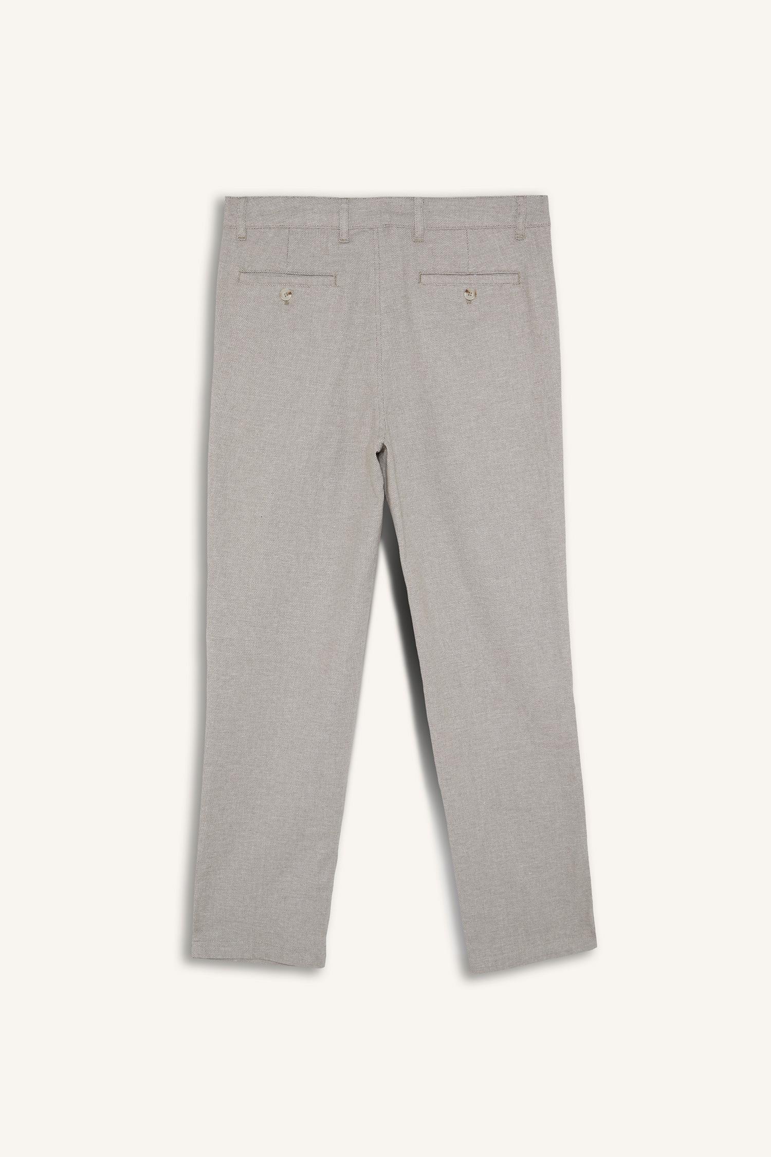 DeFacto Keten Karışımlı Pantolon görsel 8