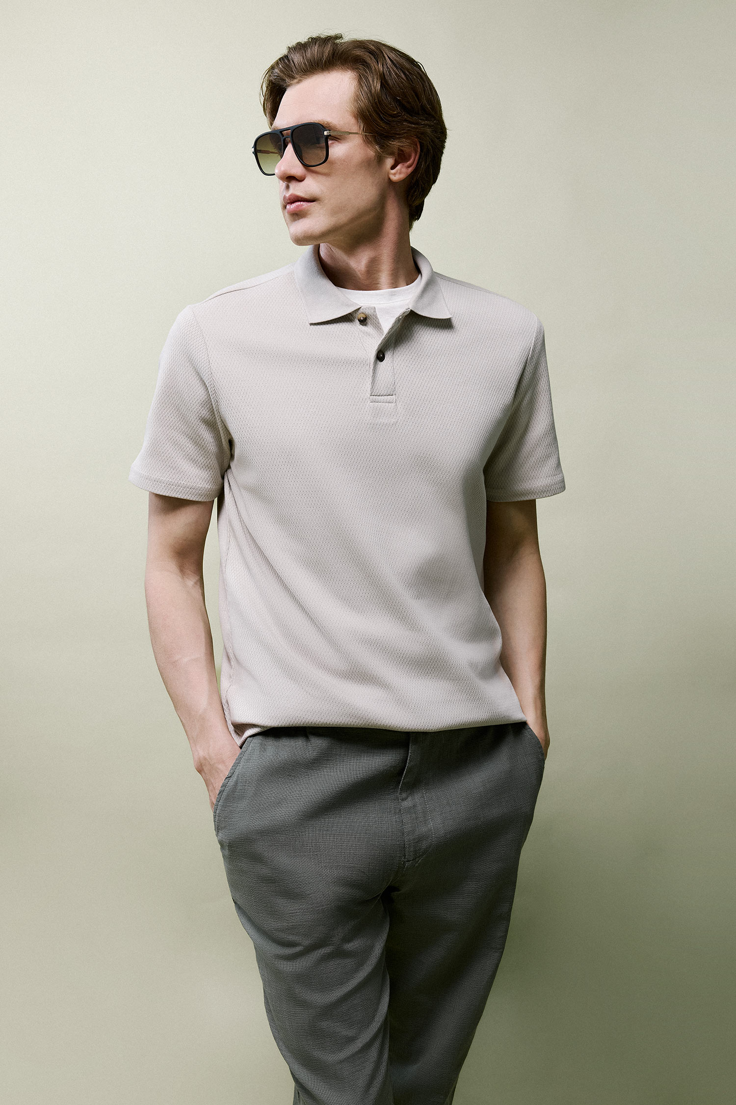 DeFacto %100 Pamuk Regular Fit Polo Tişört