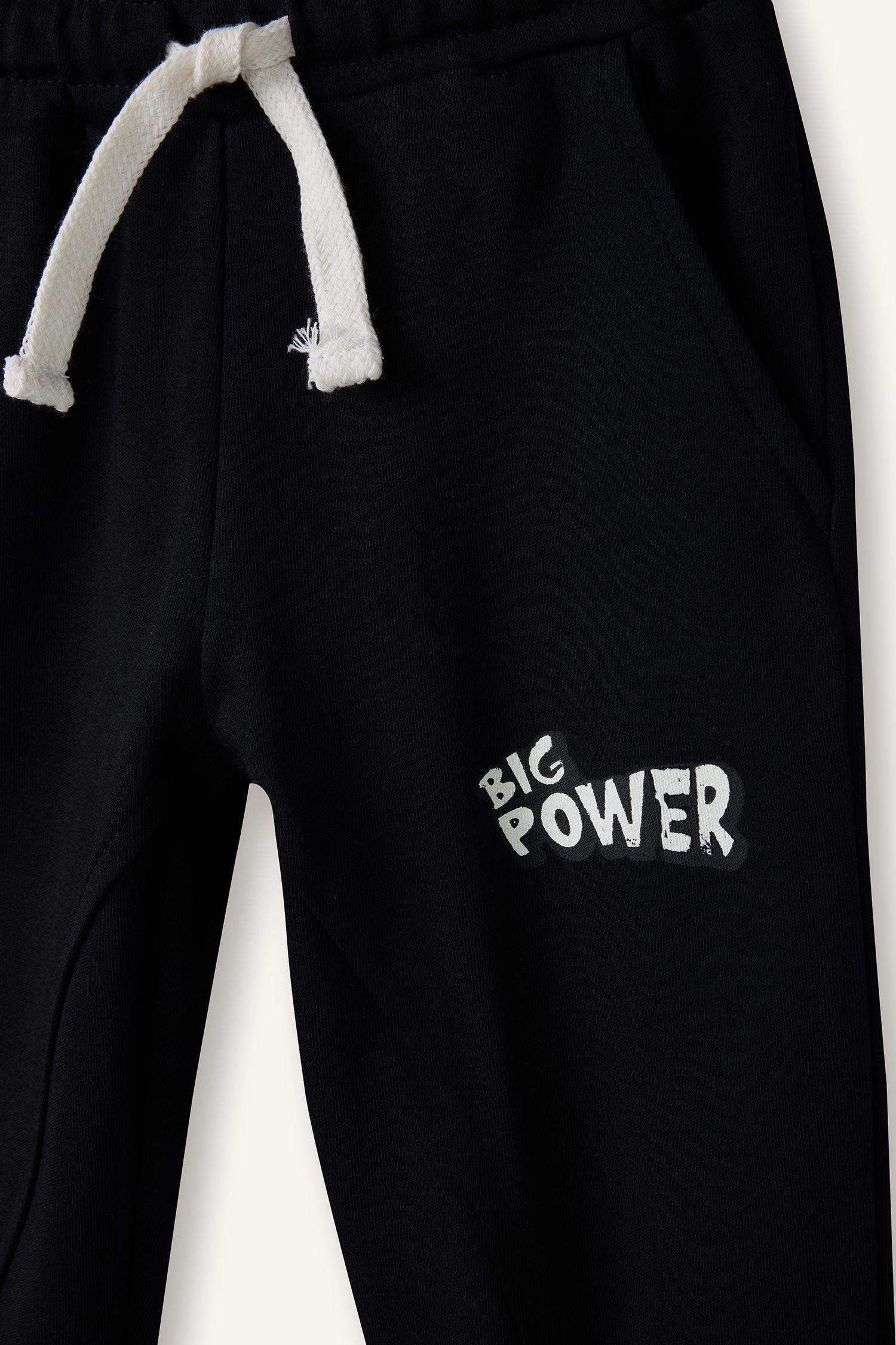 Ұл сәбилерге арналған Cargo Fit суретті спорттық шалбар