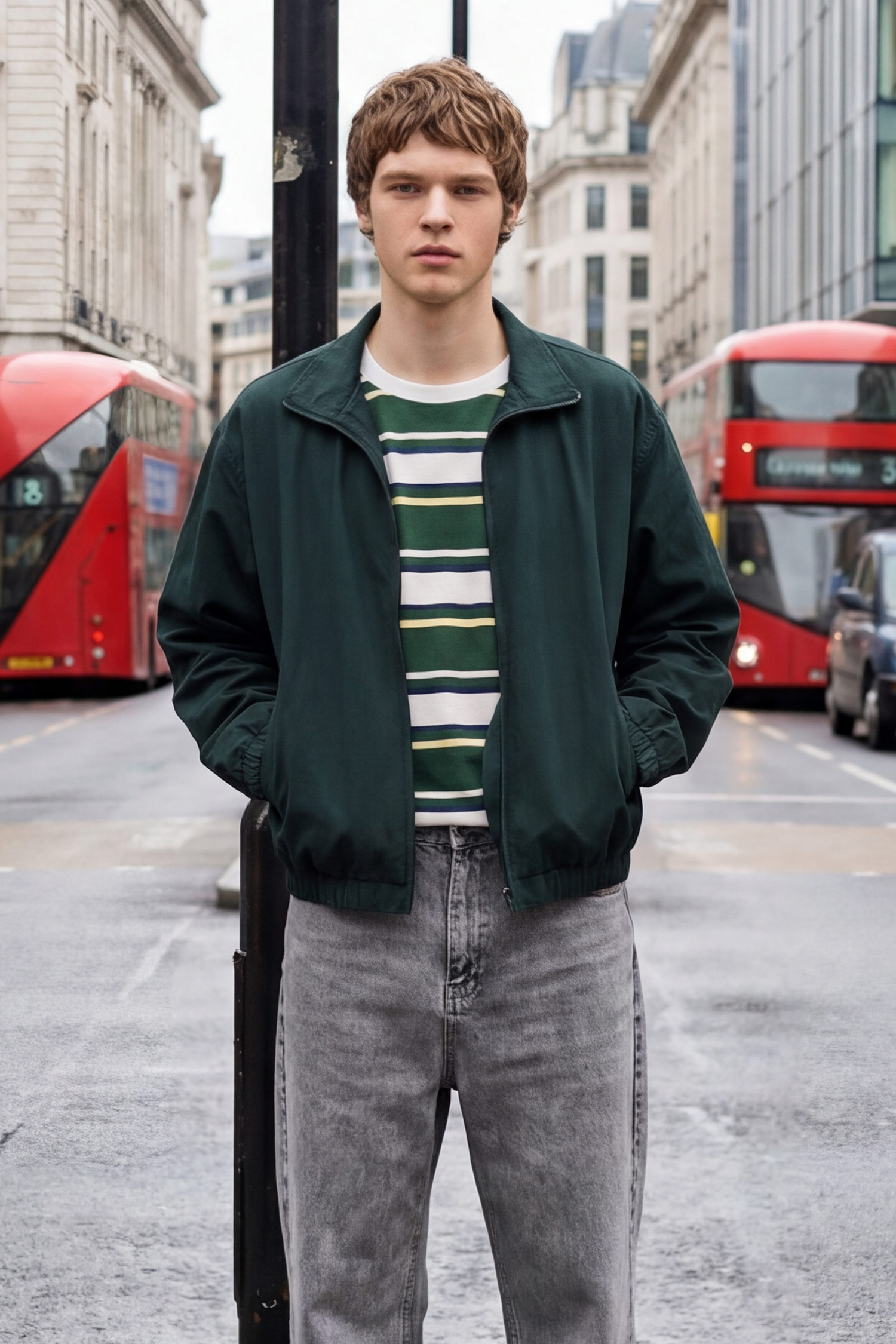 DeFacto Su İtici Oversize Mont