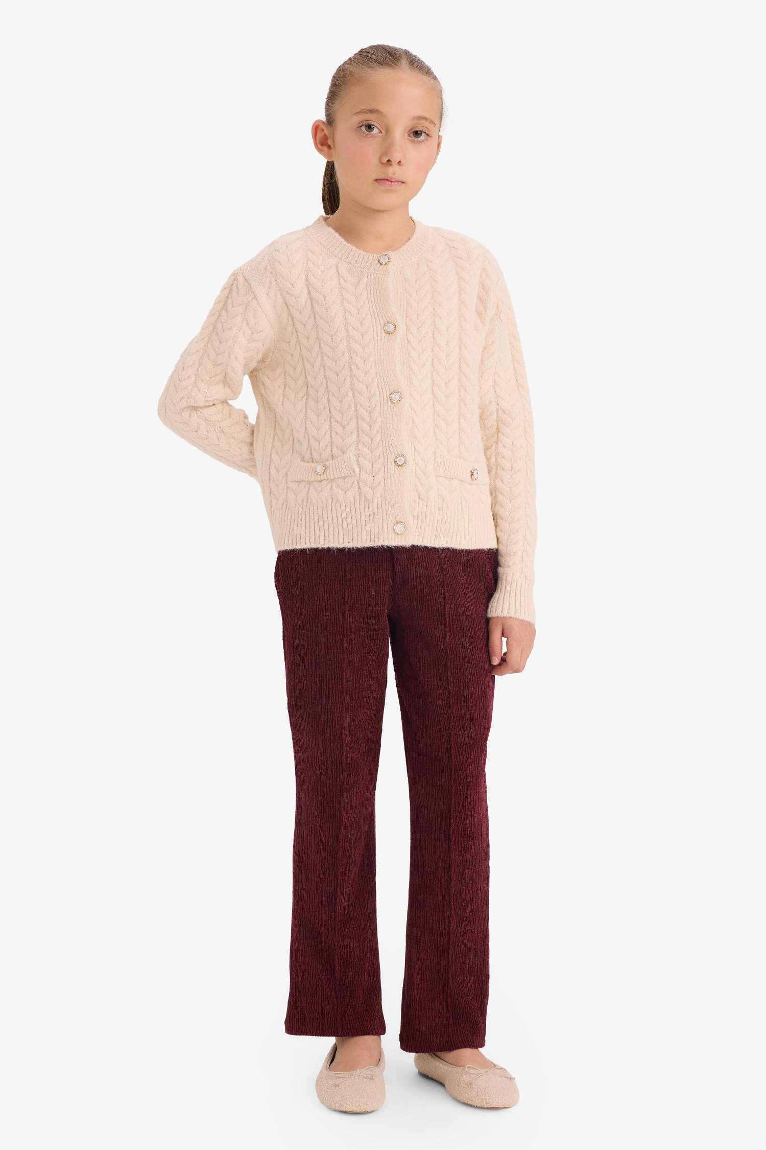 جاكيت صوف بناتي