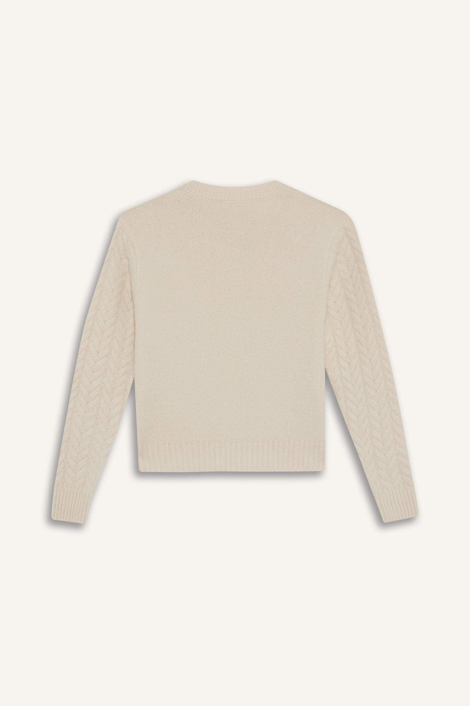 Kız Çocuk Düğmeli Hırka