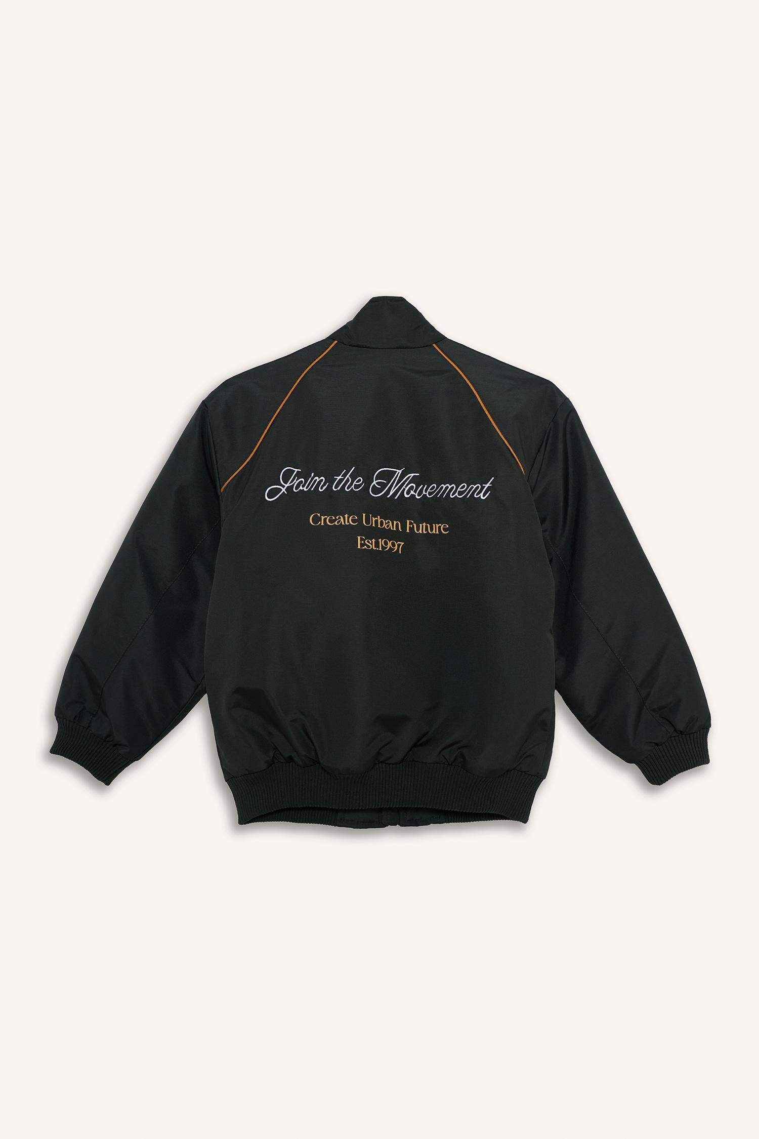 Fermuarlı Tafta Mont Erkek Çocuk