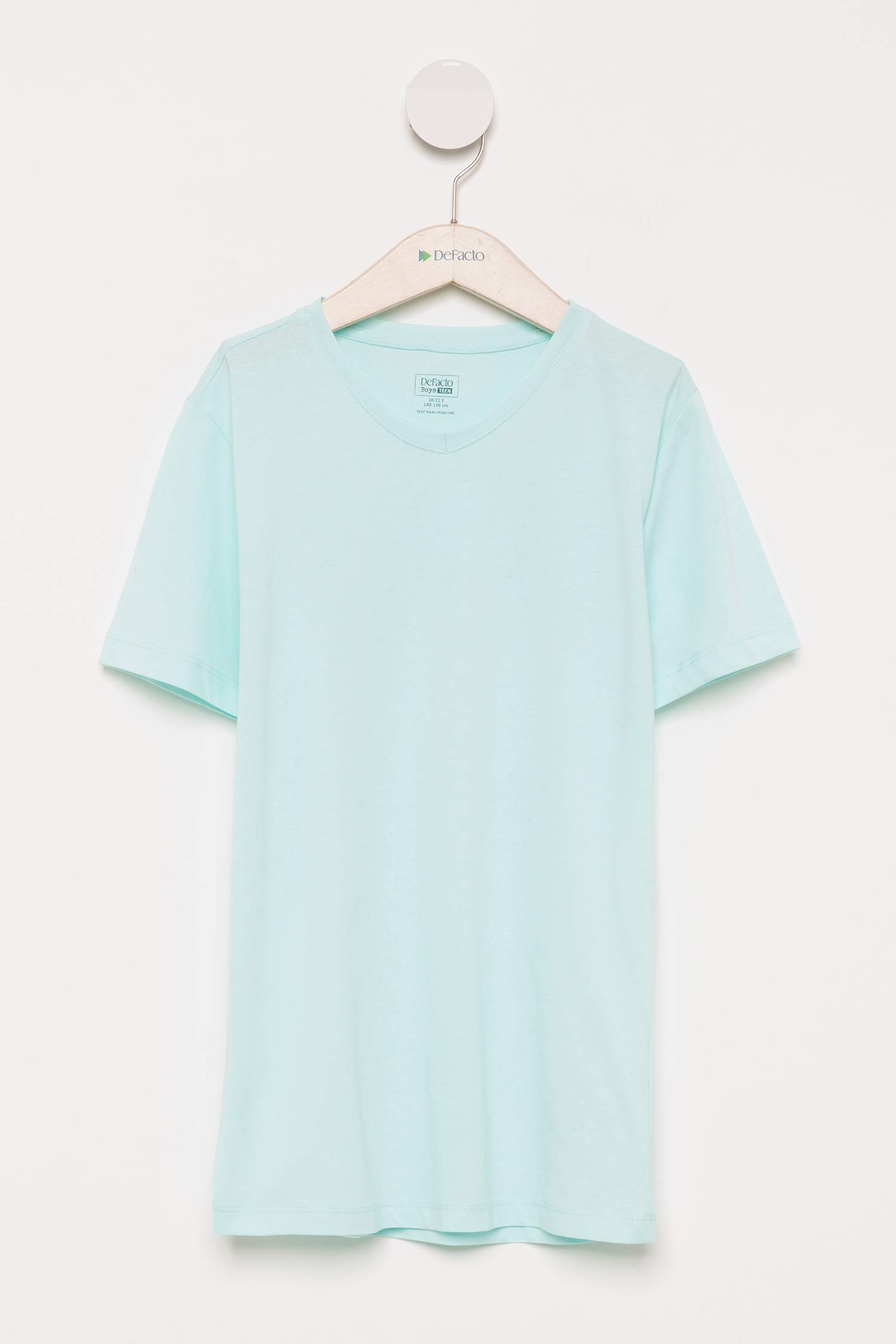 Defacto Basic Genç Erkek T-Shirt. 3