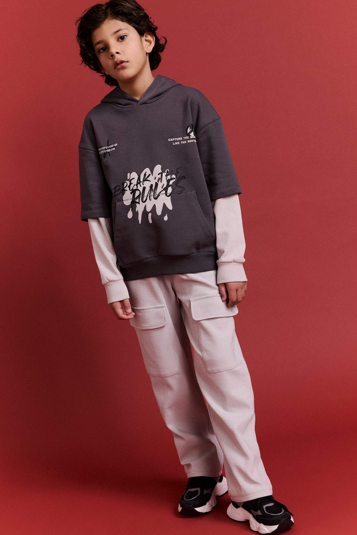 Boy Loose Fit Trousers