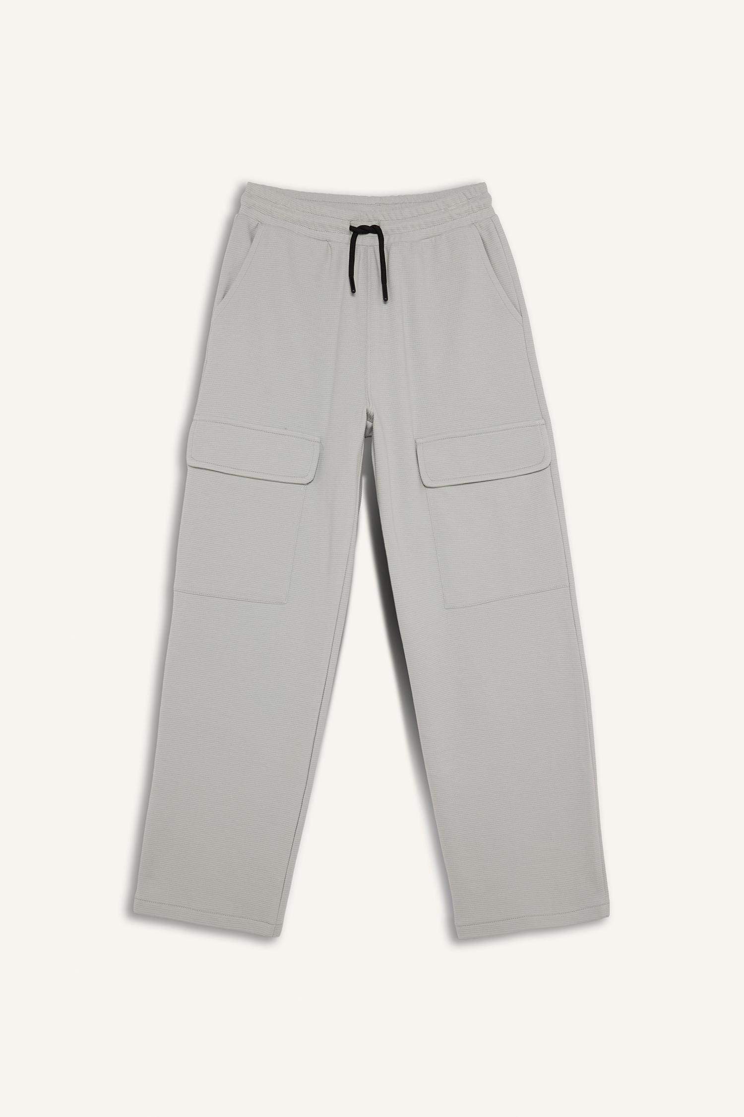 Loose Fit Beli Lastikli Eşofman Altı Erkek Çocuk