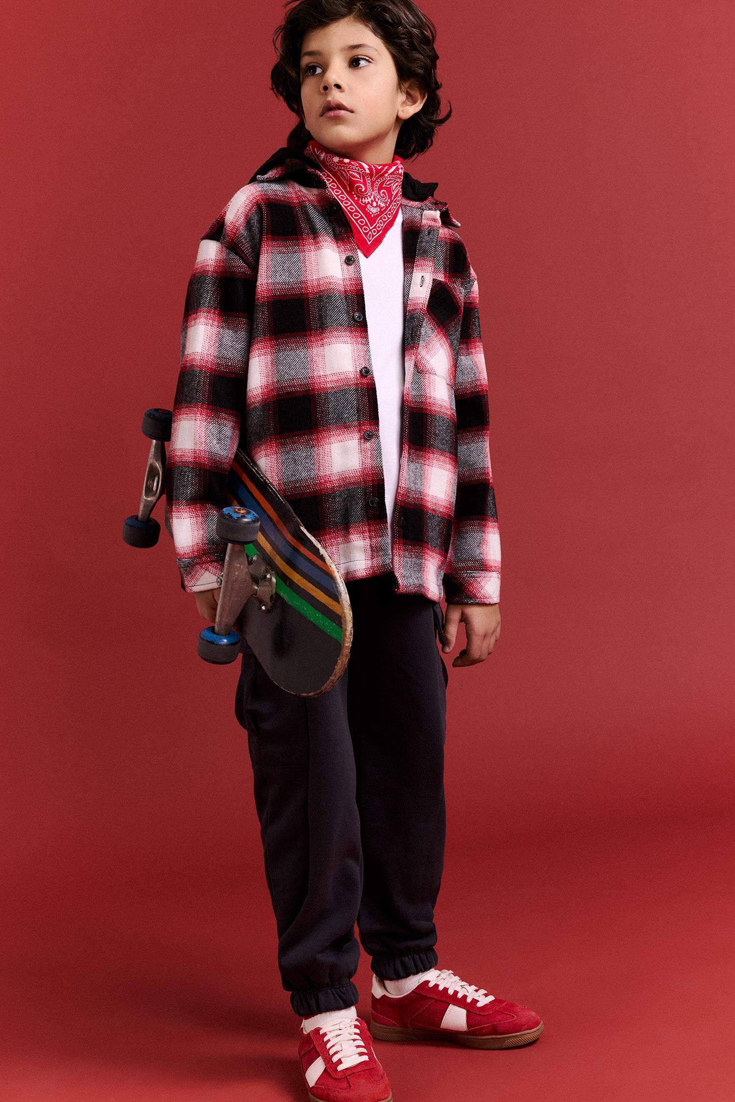 Erkek Çocuk Kargo Cepli Jogger Fit Pantolon