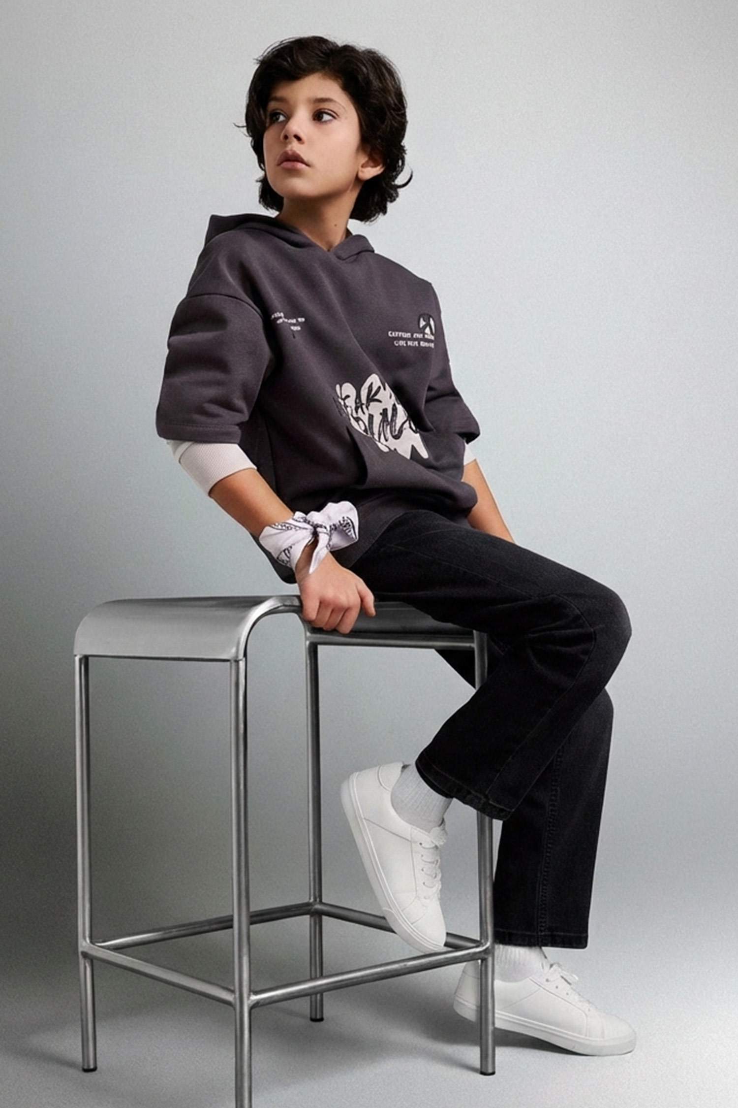 Erkek Çocuk Straight Fit Düz Paça Jean Pantolon