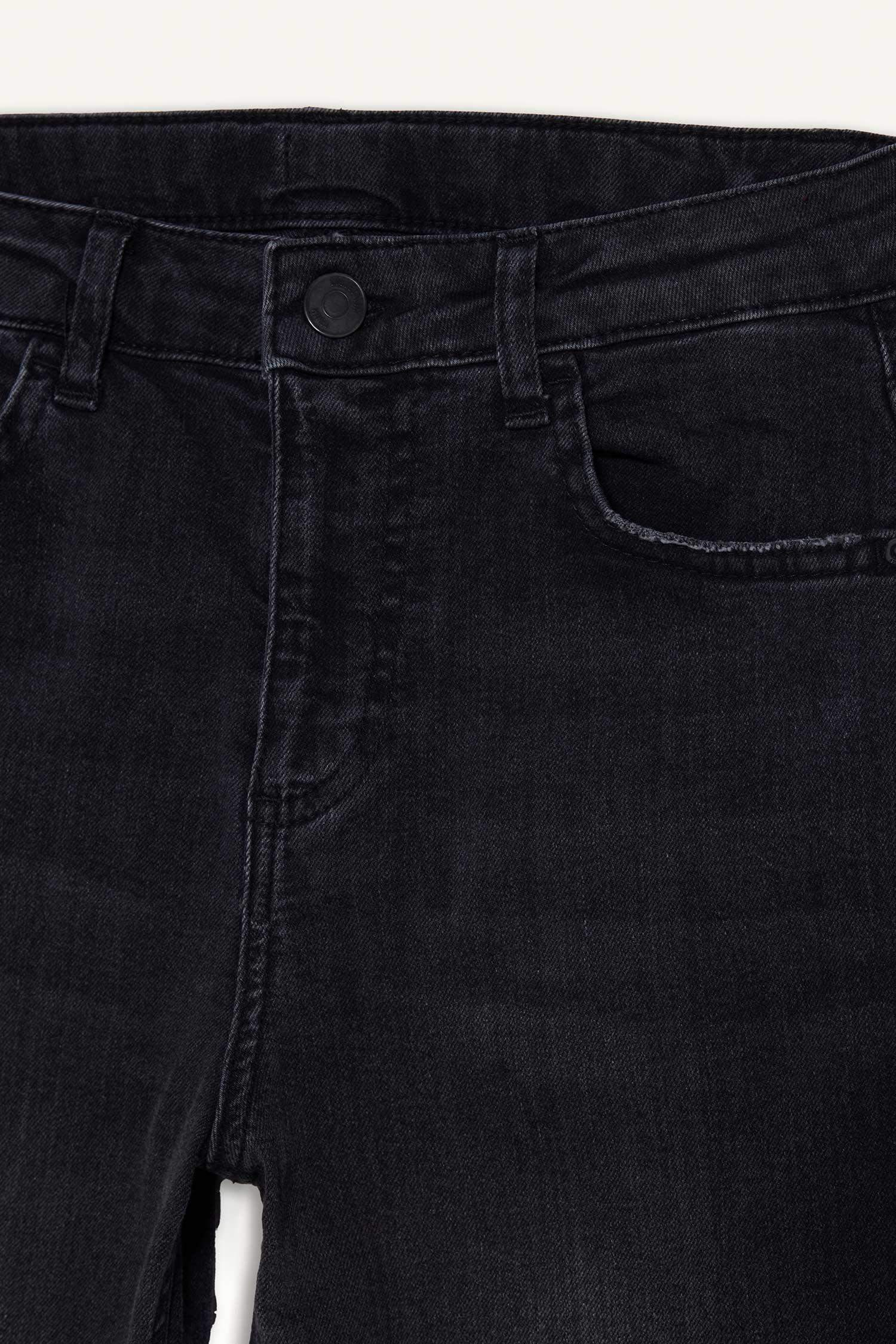 Straight Fit Düz Paça Jean Pantolon Erkek Çocuk