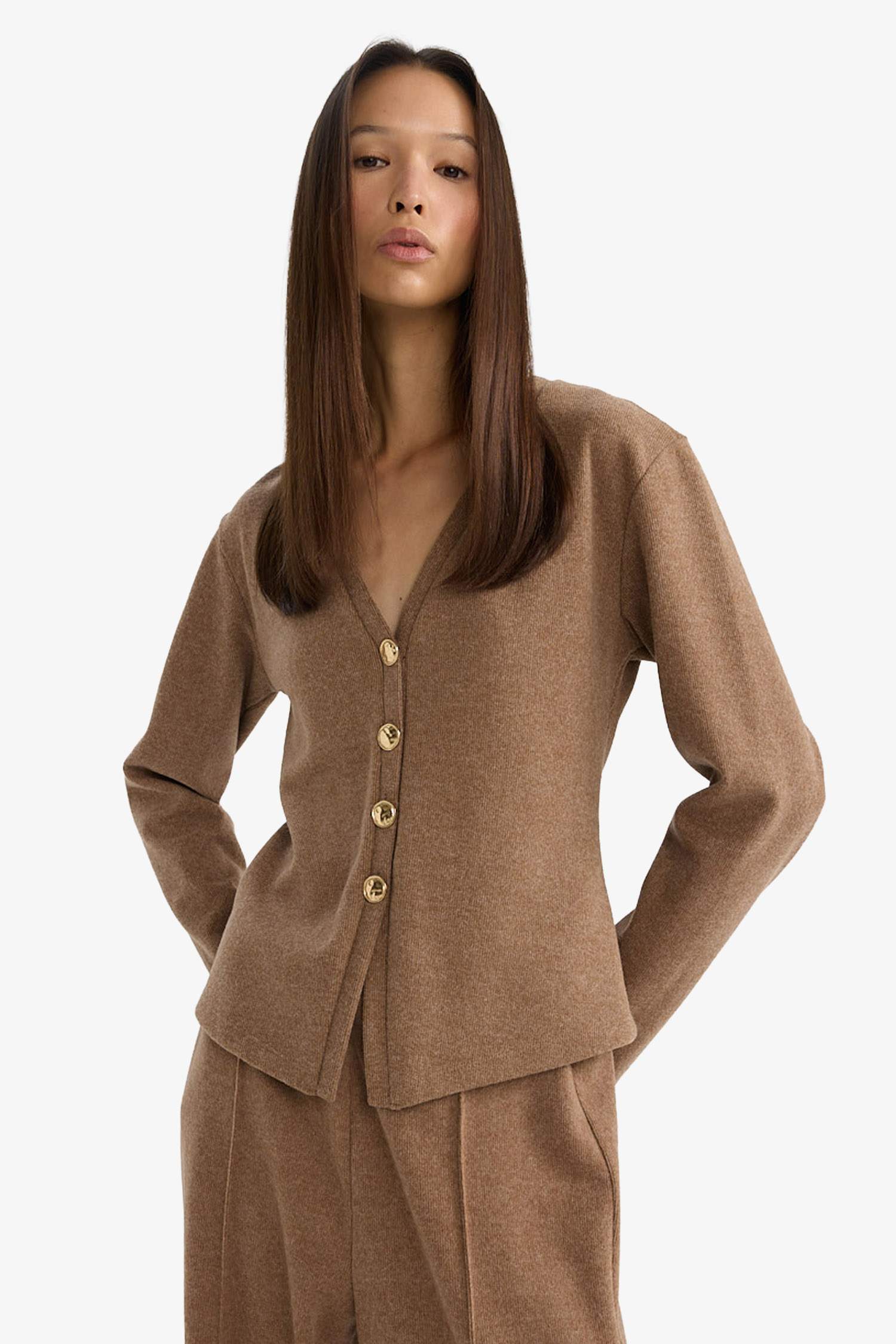 جاكيت صوف قصة عادية بياخة V