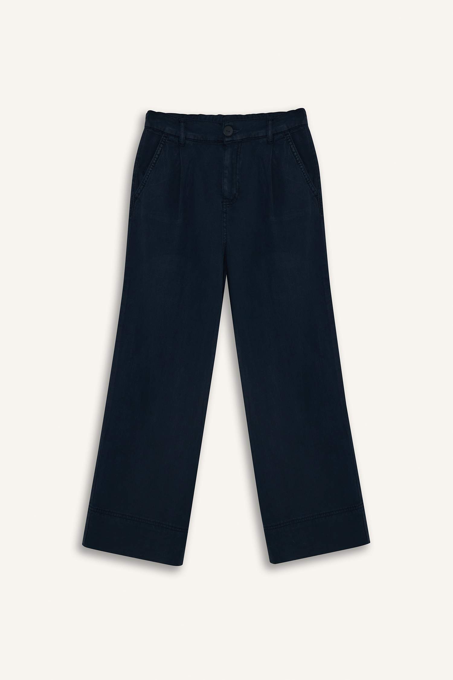 Wıde Leg Geniş Paça Tensel Pantolon Kız Çocuk