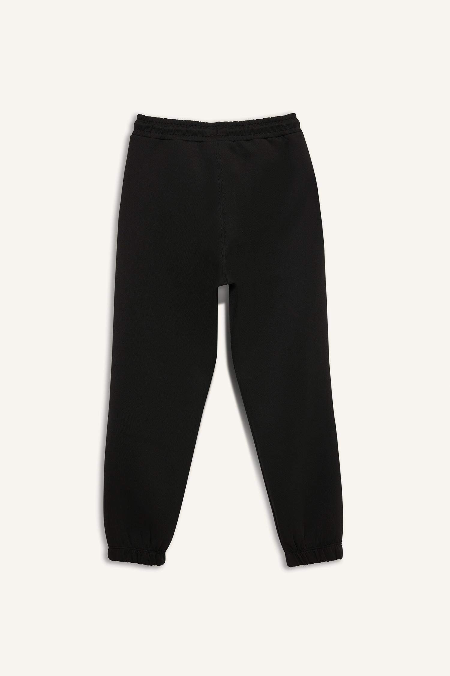 Erkek Çocuk Beli Lastikli Baskılı Skuba Dalgıç Kumaş Eşofman Altı